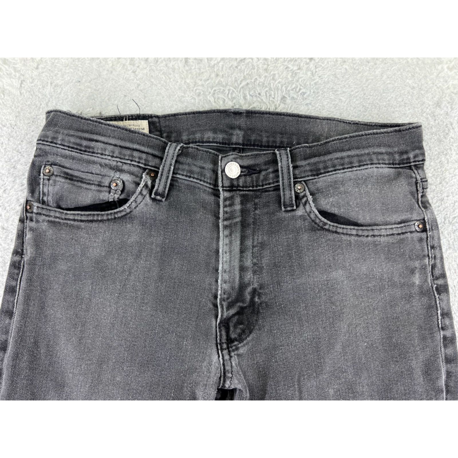 Levi's Levis 511 Jeans Adult 32 Black Denim Cotton Blend Premium 30x27 Levis Pants Regular 5-Pocket Design Jeans Mens Size US 32 / EU 48 - 4 Thumbnail