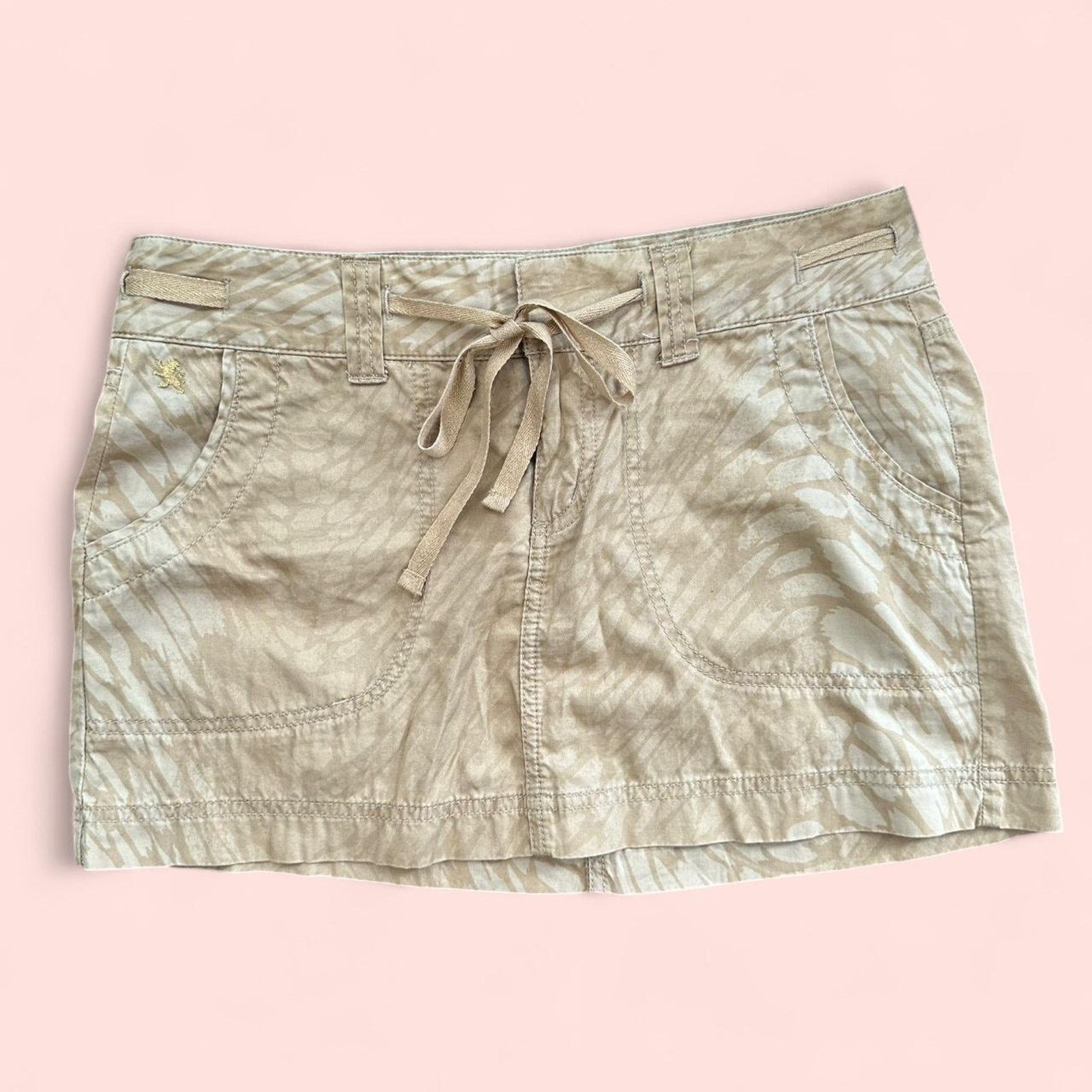 Express Tan and brown express skirt Size 27" / US 4 / IT 40 - 1 Thumbnail
