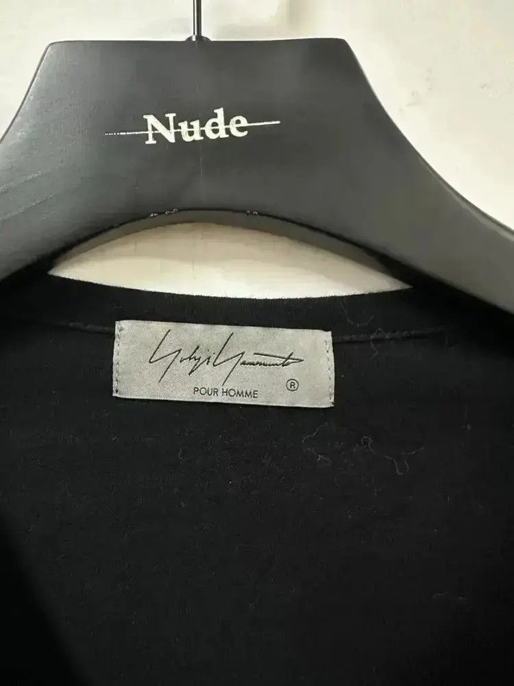 Yohji Yamamoto Yohji Yamamoto Pour Homme Henry Neck L/S Tee Size US L / EU 52-54 / 3 - 5 Thumbnail