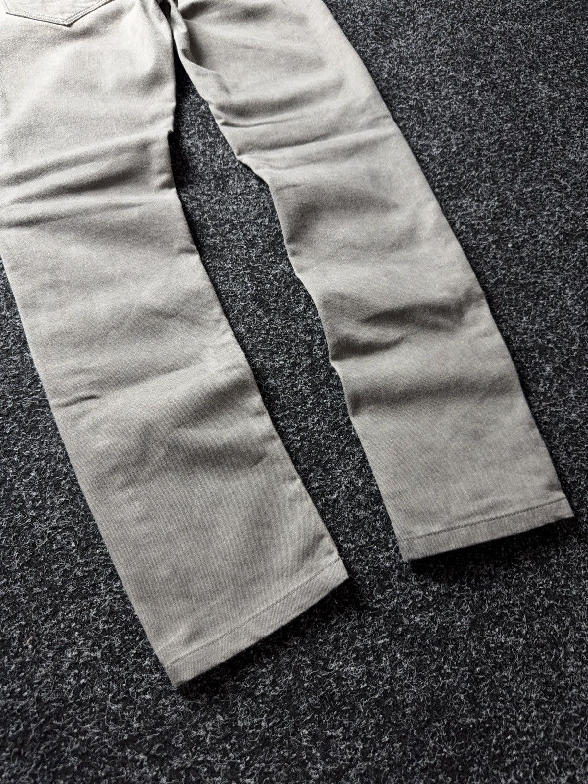 Allsaints AllSaints Grey Slim Jeans Rick style Minimal Stretch Denim Size 27" / US 4 / IT 40 - 14 Thumbnail