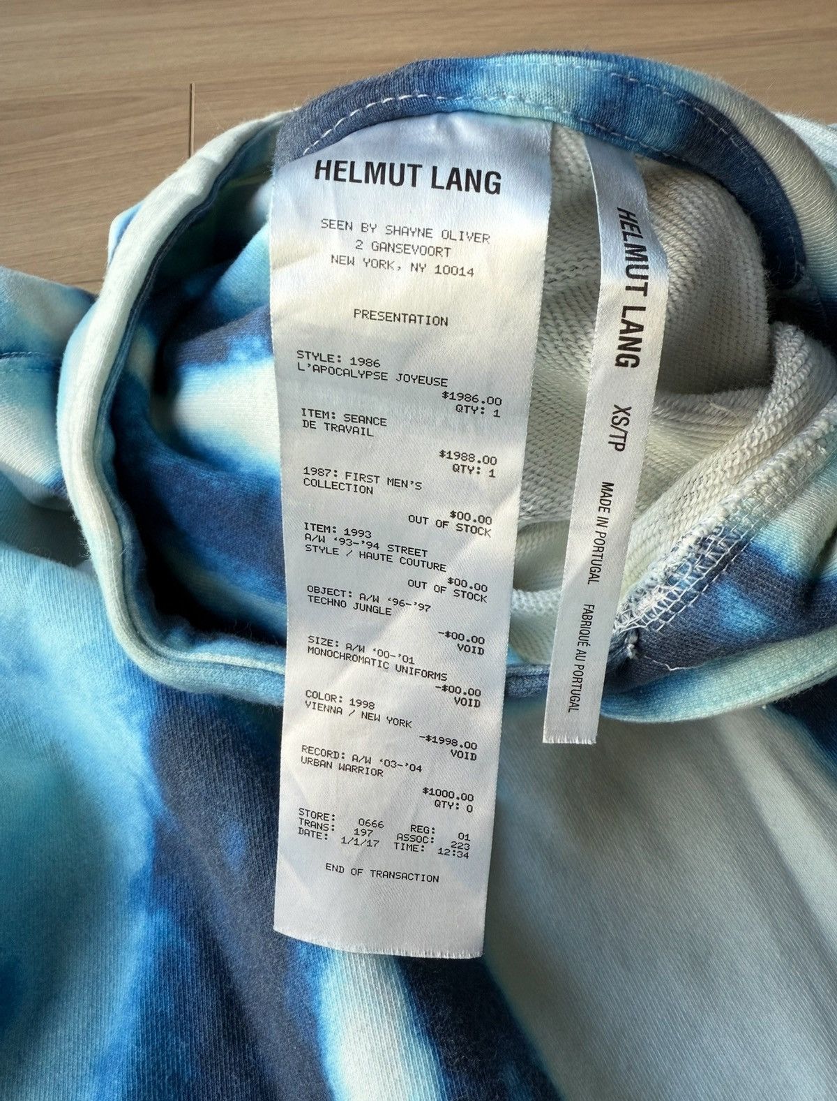 Helmut Lang Helmut lang hoodie Shayne Oliver XS Size US XS / EU 42 / 0 - 4 Thumbnail