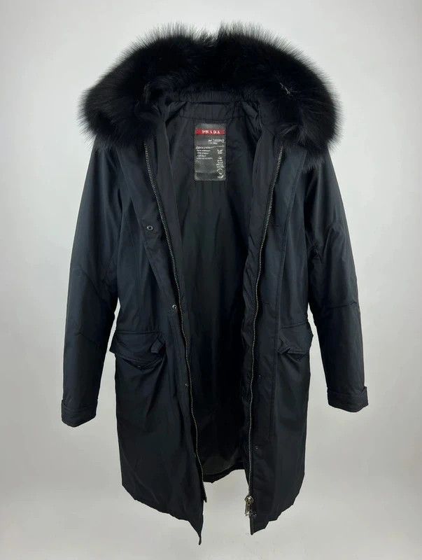 Prada Abrigo Largo Prada Mujer Size L / US 10 / IT 46 - 1 Thumbnail