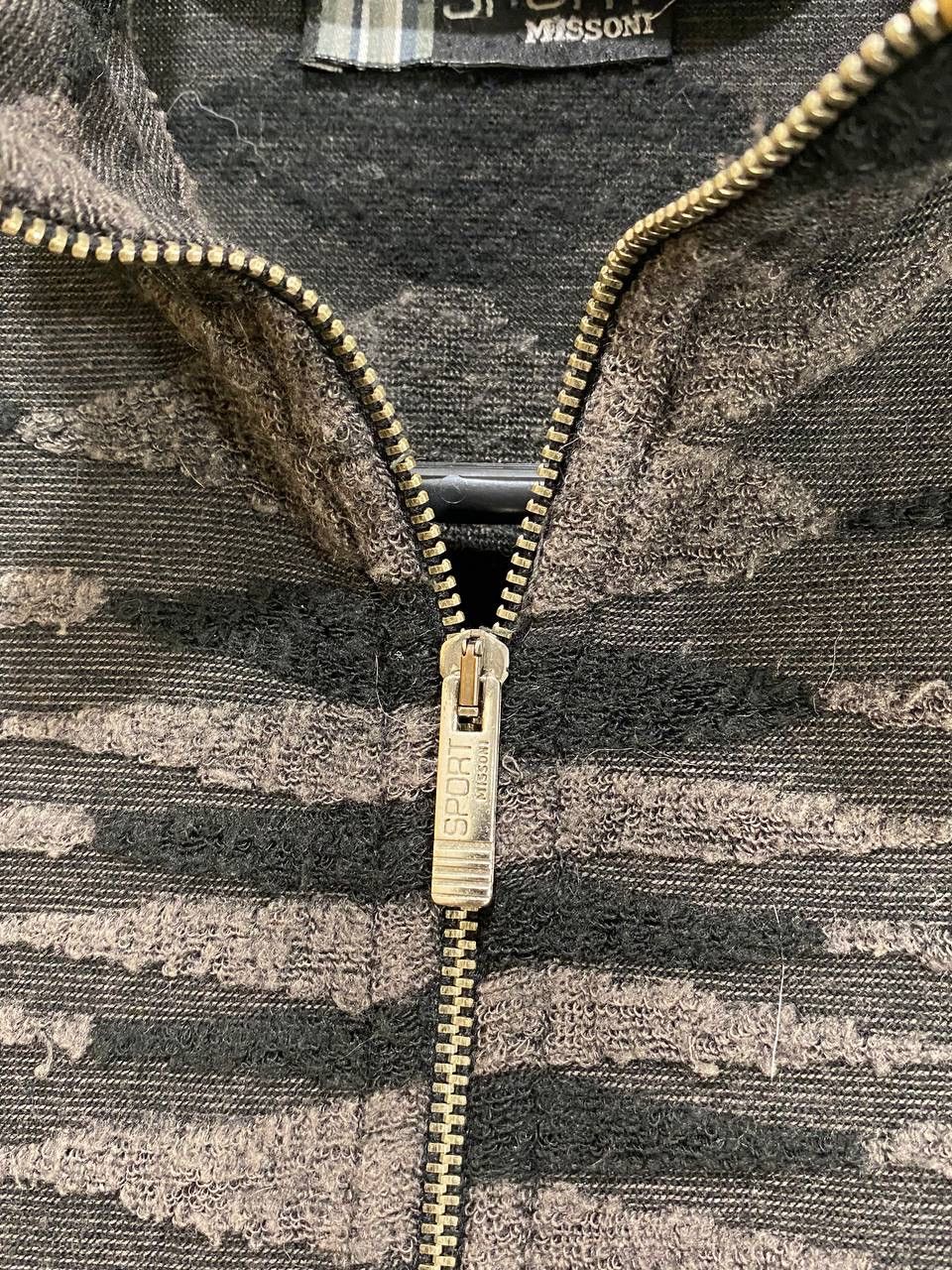 Missoni Missoni zip sweater vintage Size L / US 10 / IT 46 - 3 Thumbnail