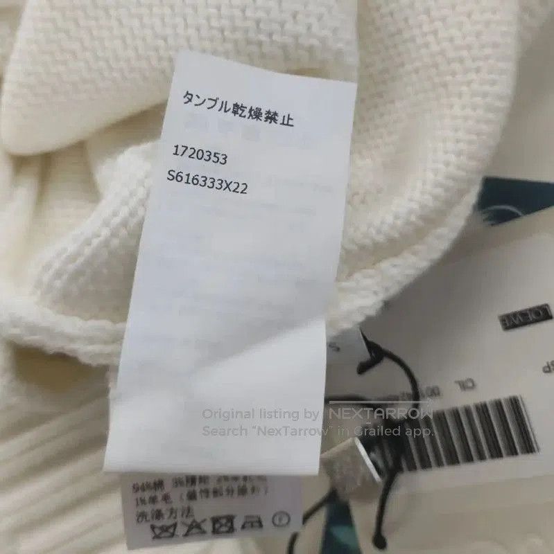 Loewe Loewe White Cotton T-Shirt for Women . Size S / US 4 / IT 40 - 5 Thumbnail