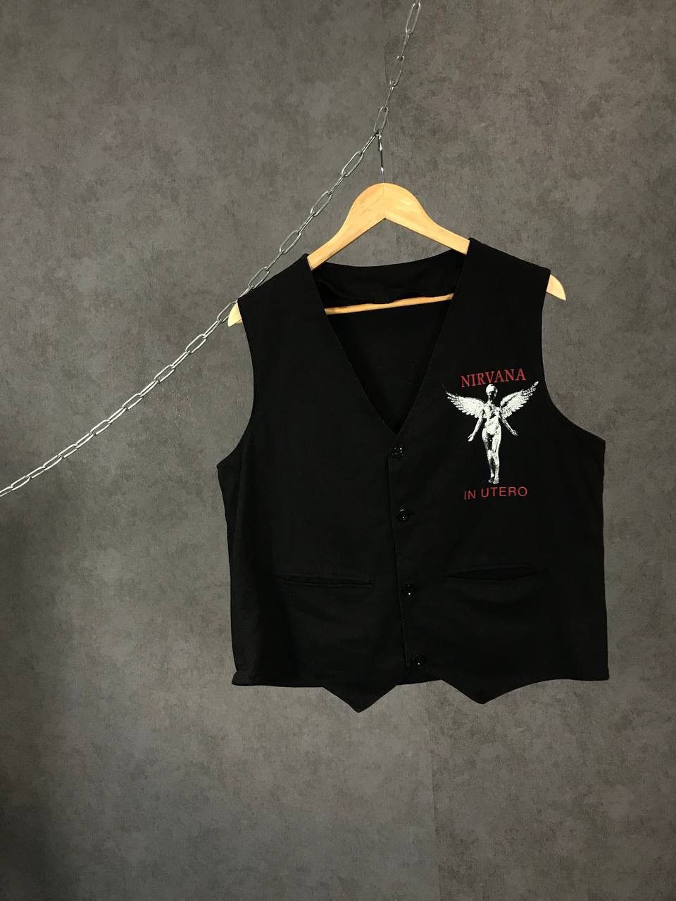 Band Tees Nirvana In Utero vintage vest Size US S / EU 44-46 / 1 - 1 Thumbnail