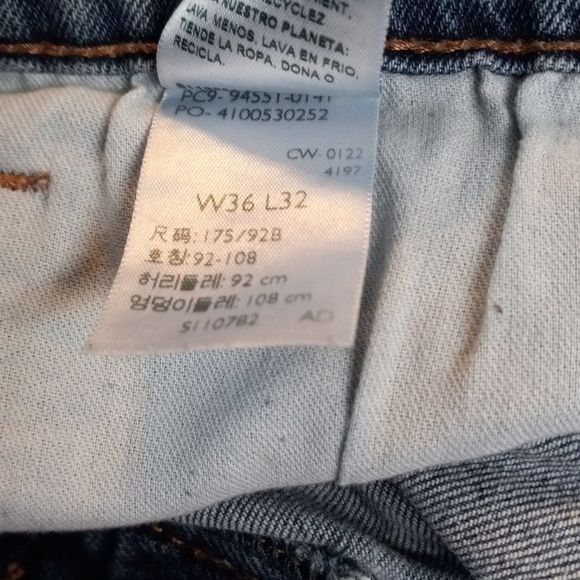 Levi's Signature By Levi Strauss W36 L32 Mens Athletic Jeans Medium Size US 36 / EU 52 - 13 Thumbnail