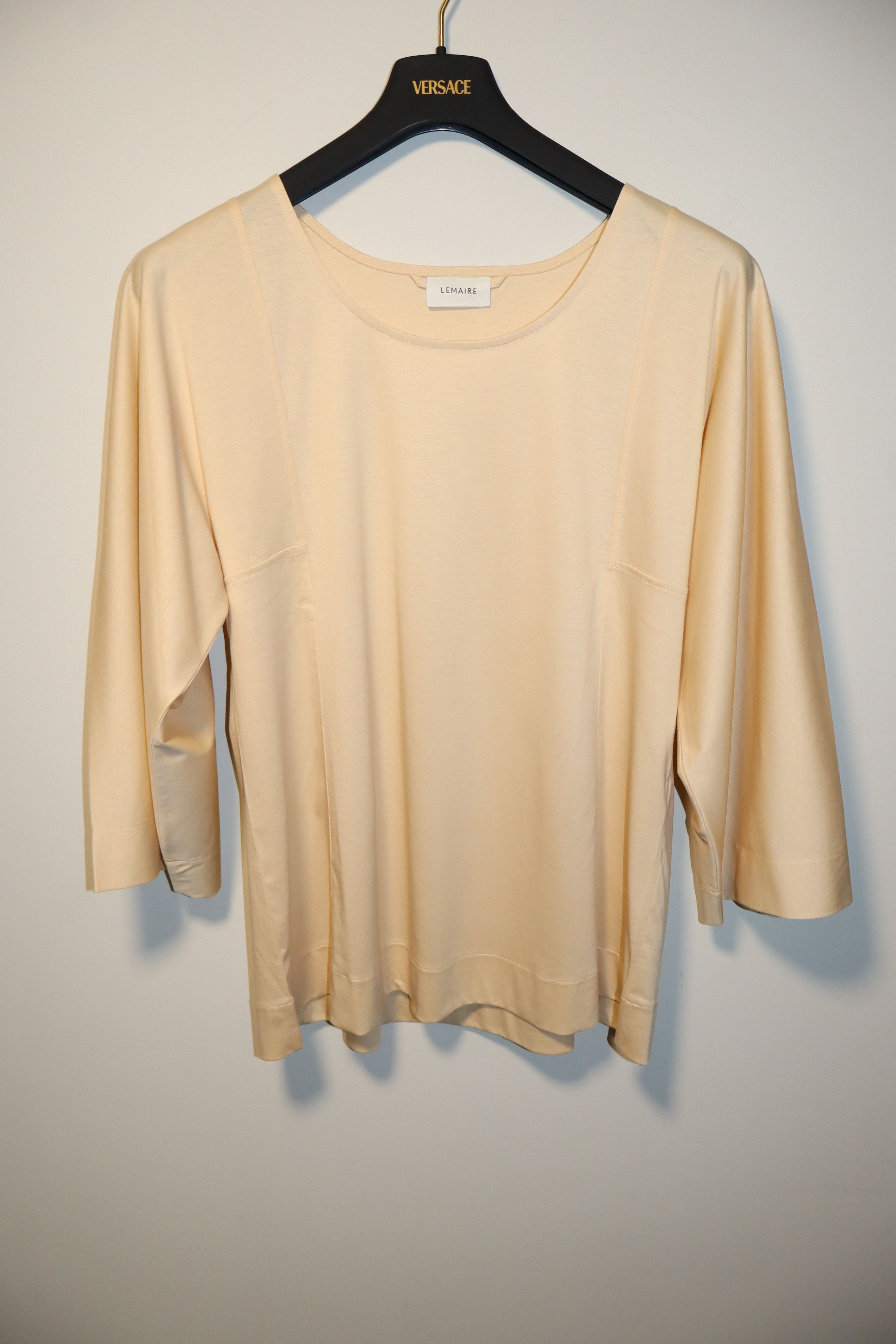 Lemaire Wooven cotton t-shirt Size XS / US 0-2 / IT 36-38 - 1 Thumbnail