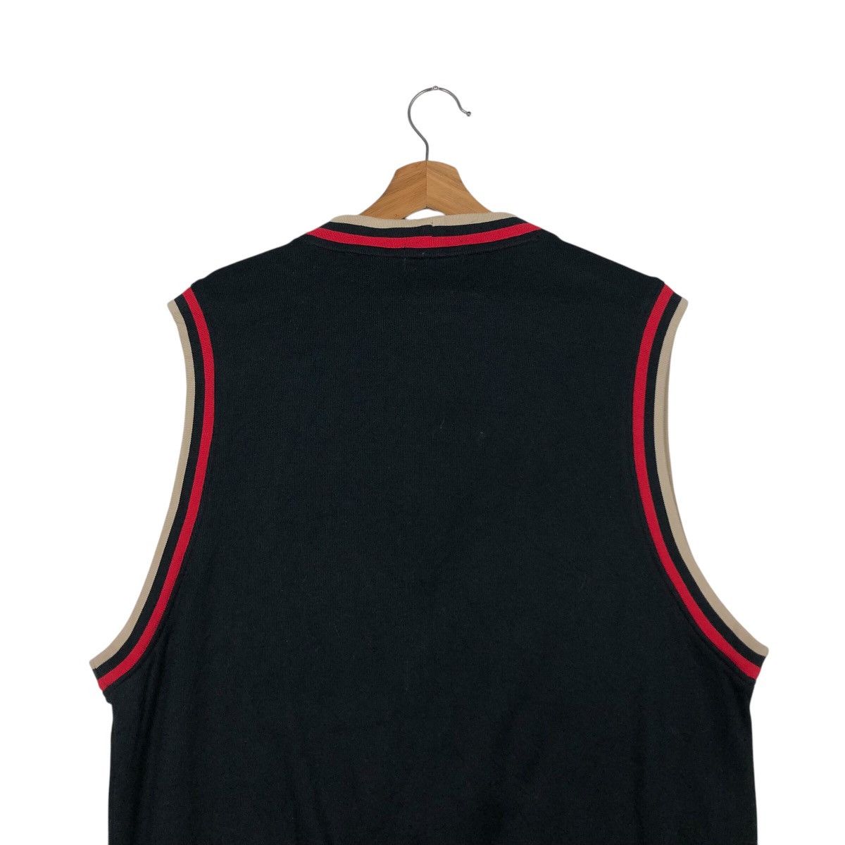 Fila × Japanese Brand 📌Vintage Vest Tank Top Fila Golf Big Logo Size US L / EU 52-54 / 3 - 10 Thumbnail