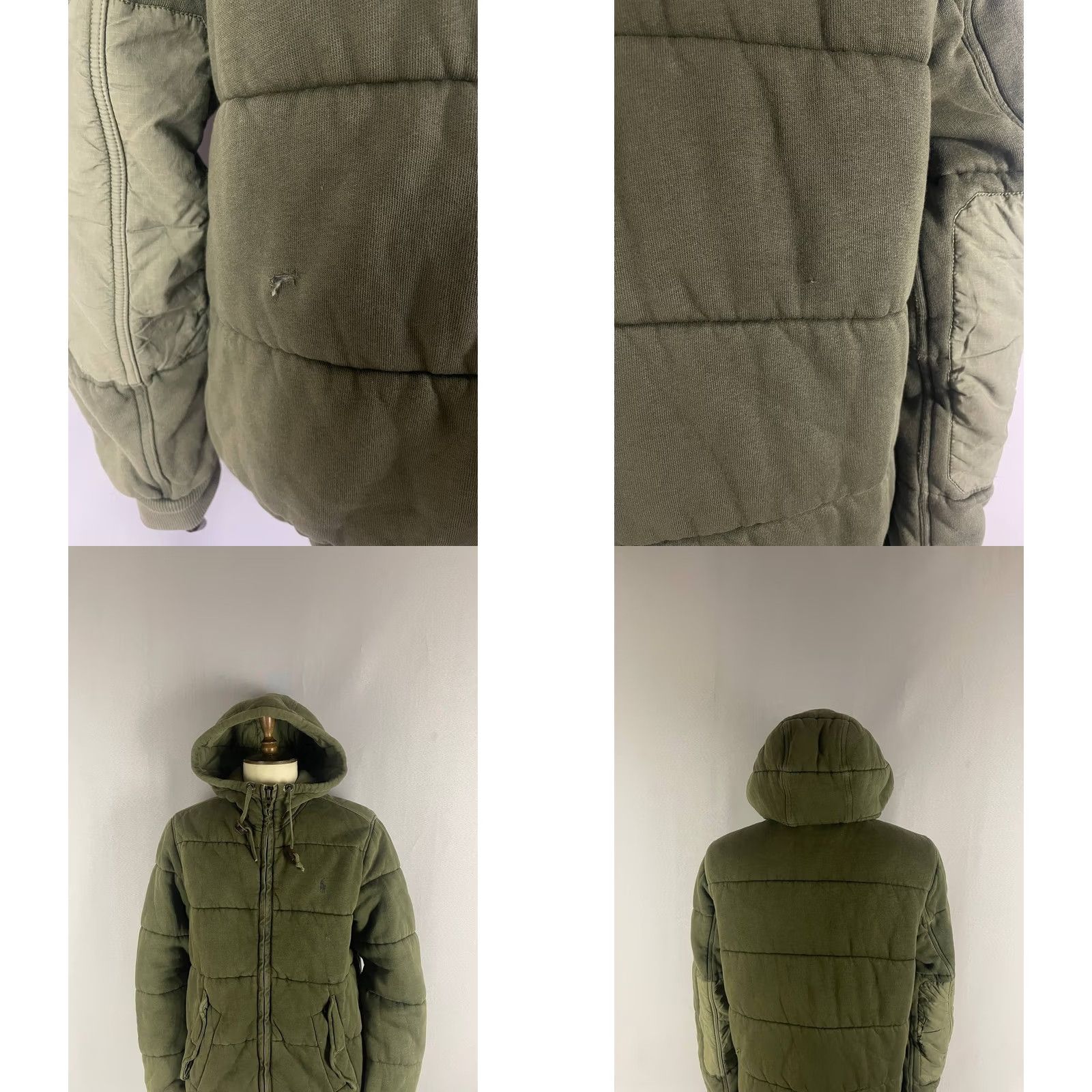 Polo Ralph Lauren Polo Ralph Lauren Mens Hooded Jacket Olive Green Long Sleeve Parka Coat Size L Size US L / EU 52-54 / 3 - 9 Thumbnail