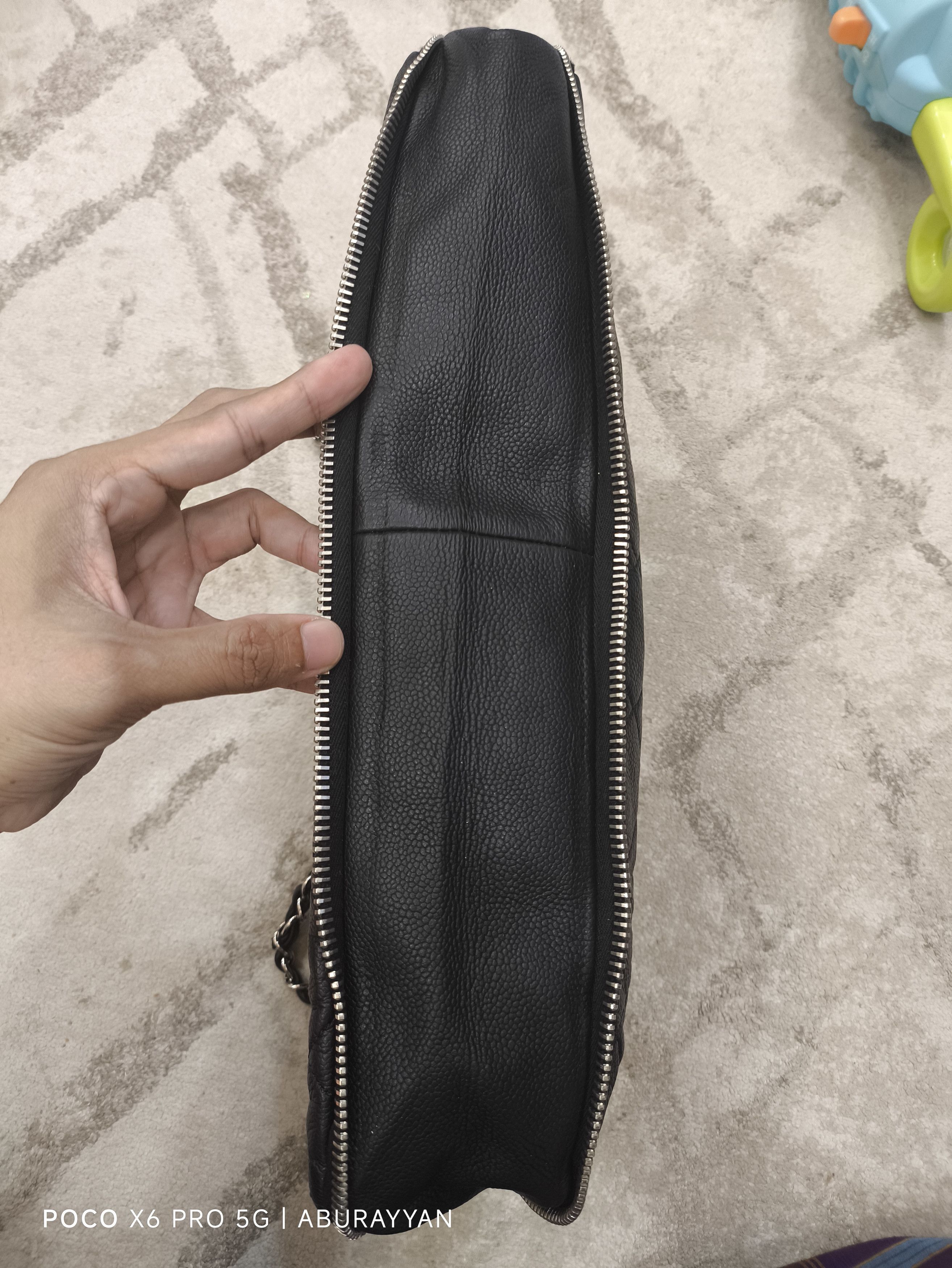 Chanel Chanel Black Caviar Expandable Timeless Shoulder Hobo Bag Size ONE SIZE - 21 Thumbnail