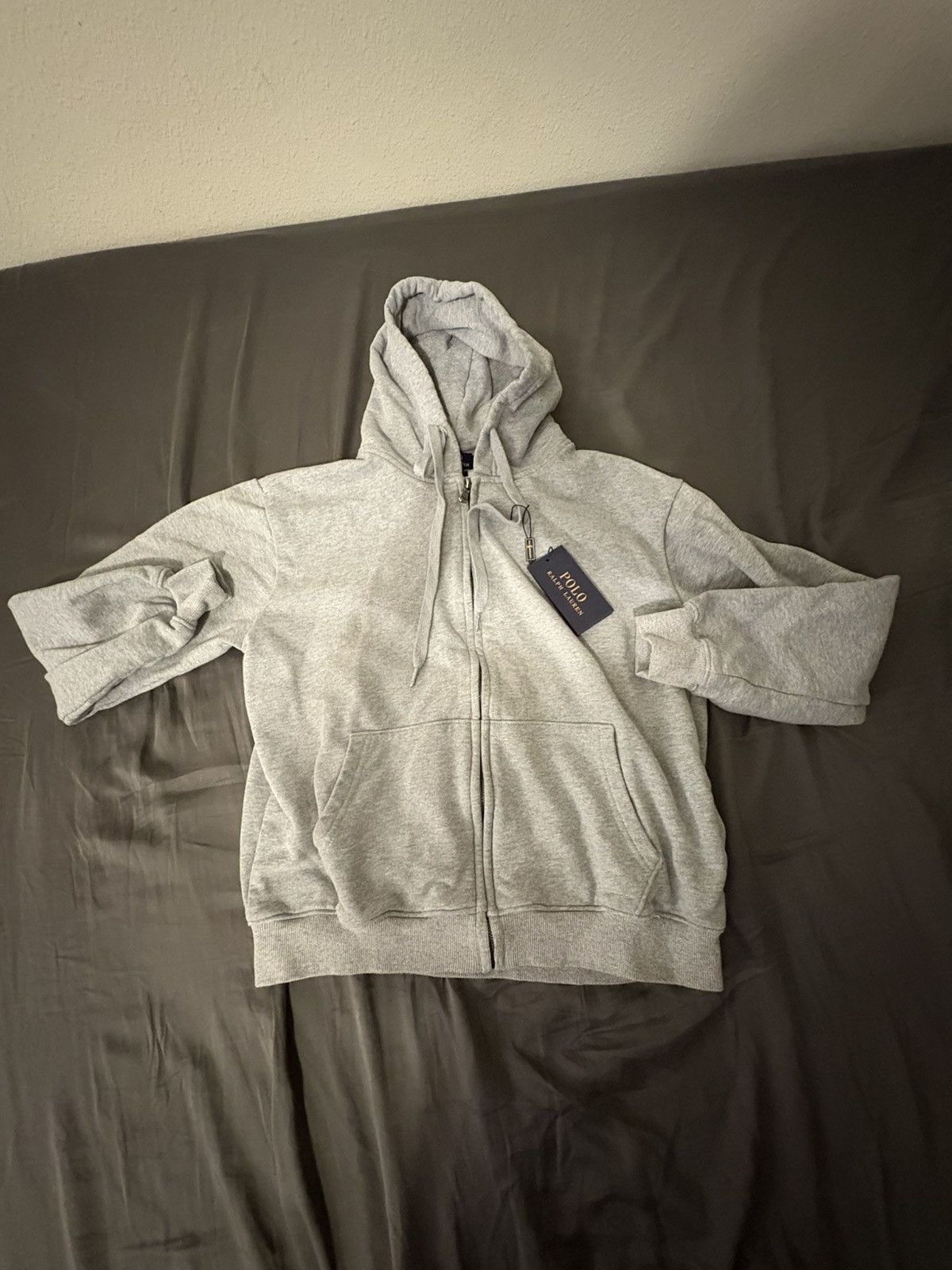 Polo Ralph Lauren grey zip up