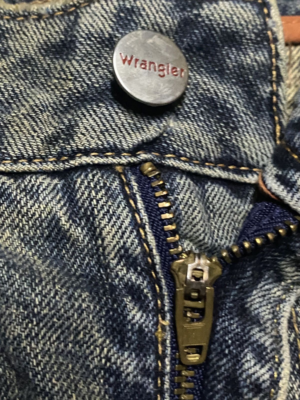 Wrangler Wrangler Authentic Western Geams Grunge Mud Wash Flare Jean Size US 30 / EU 46 - 8 Thumbnail
