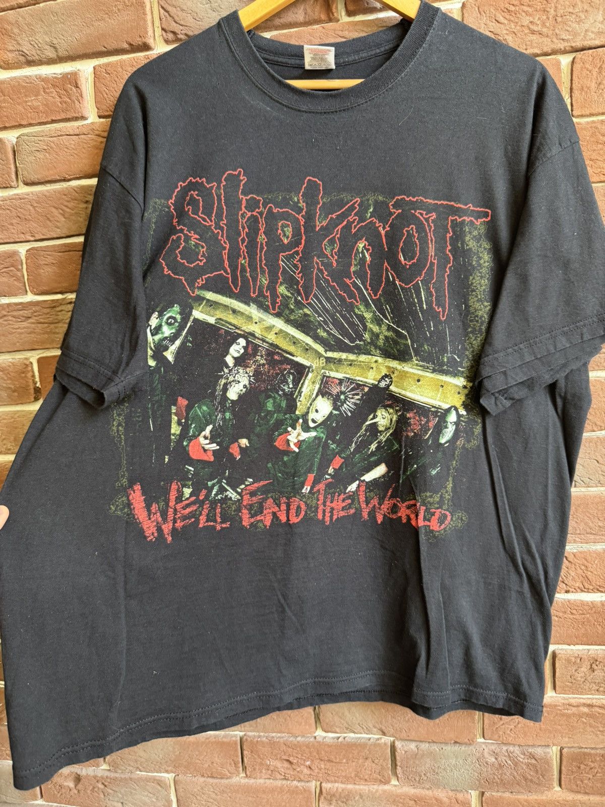 Band Tees Rare Vintage 00s Slipknot All Hope is gone Numetal Band Tee Size US XL / EU 56 / 4 - 5 Thumbnail
