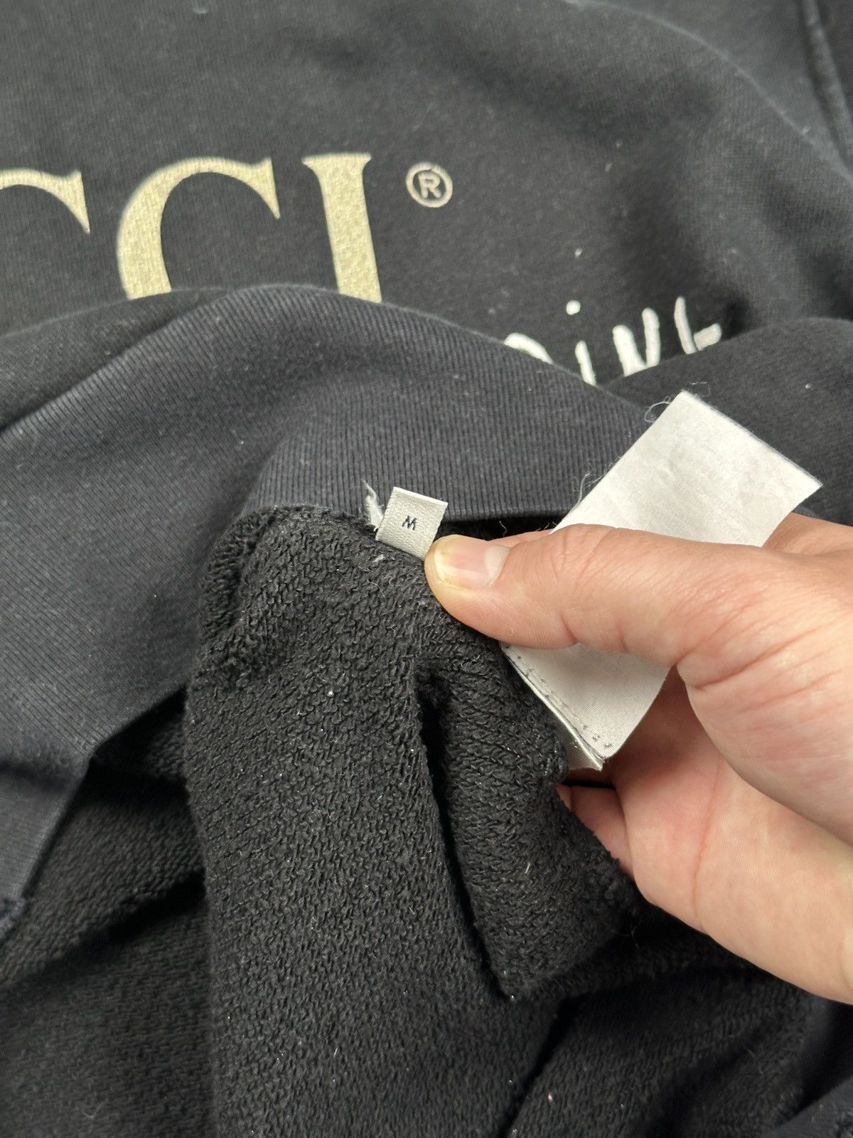 Gucci Gucci Coco Capitán Future Logo Hoodie Black Oversized Italy Size US M / EU 48-50 / 2 - 12 Thumbnail