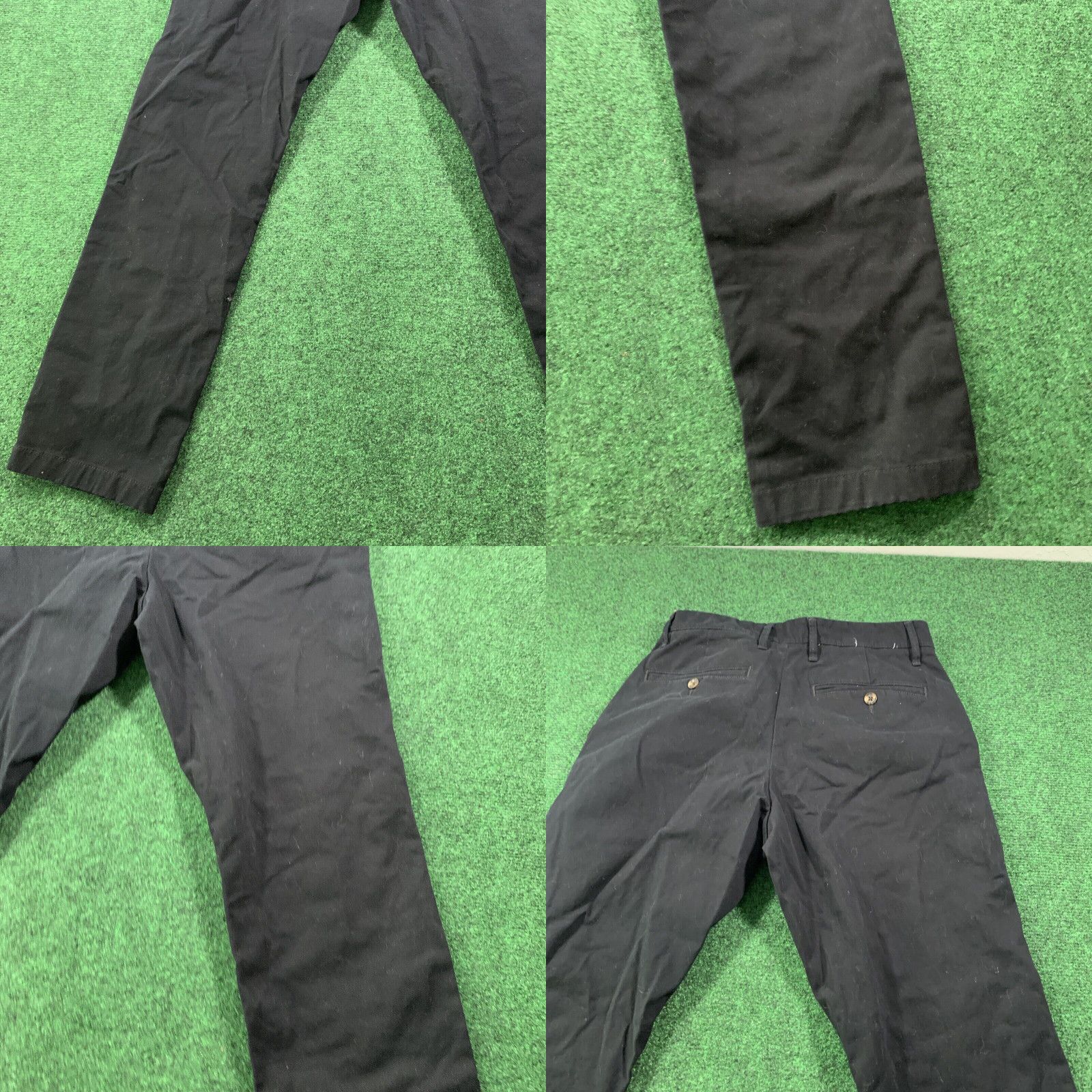 Vintage Goodfellow & Co Men's Athletic Fit Hennepin Chino Cotton Blend Pants Black 30x32 Size US 30 / EU 46 - 8 Thumbnail