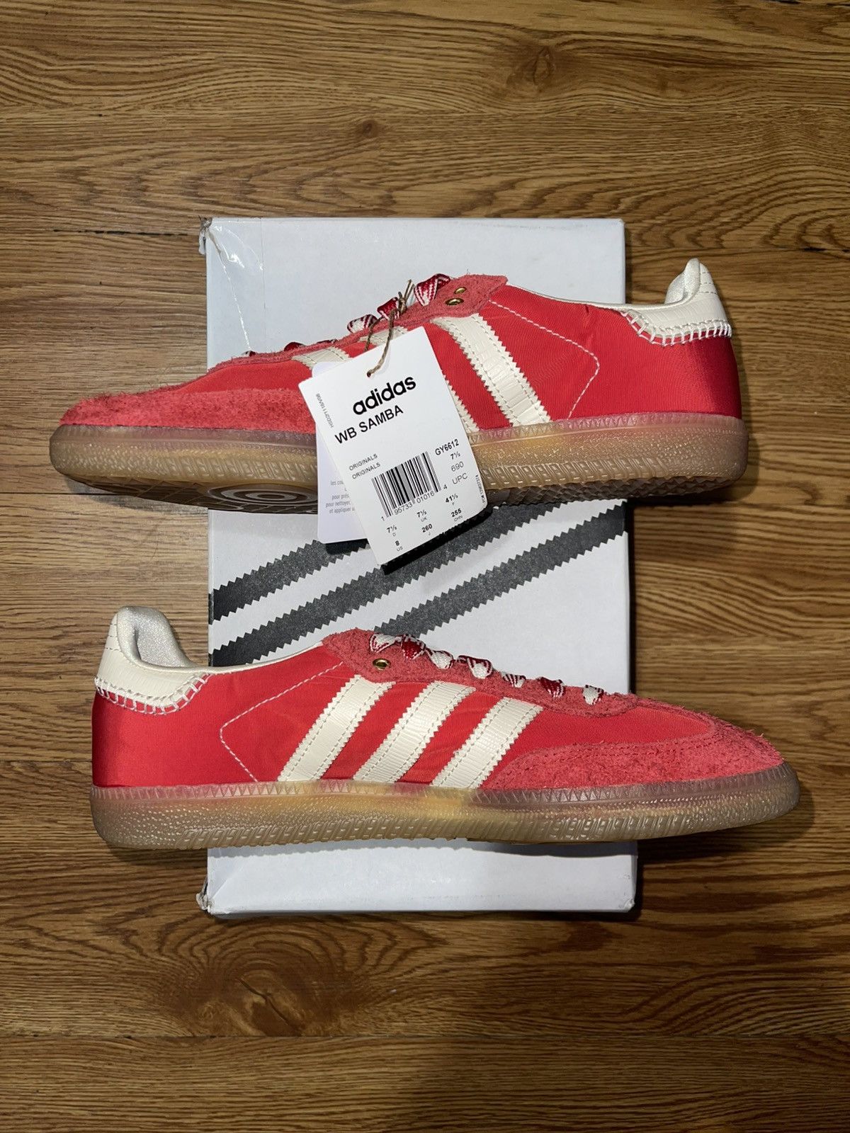 Adidas × Wales Bonner adidas Samba Wales Bonner “Red White” size 8 Men’s Size US 8 / EU 41 - 2 Thumbnail