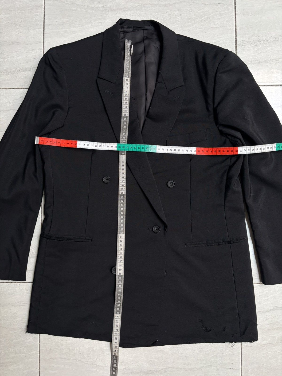 Christian Dior Monsieur Christian Dior Monsieur Black Suit Size 50L - 7 Thumbnail