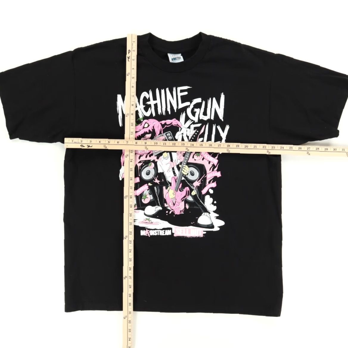Vintage Machine Gun Kelly 2022 Tee Styled T-Shirt Black 2XL Mens Shirt Size US XXL / EU 58 / 5 - 3 Thumbnail