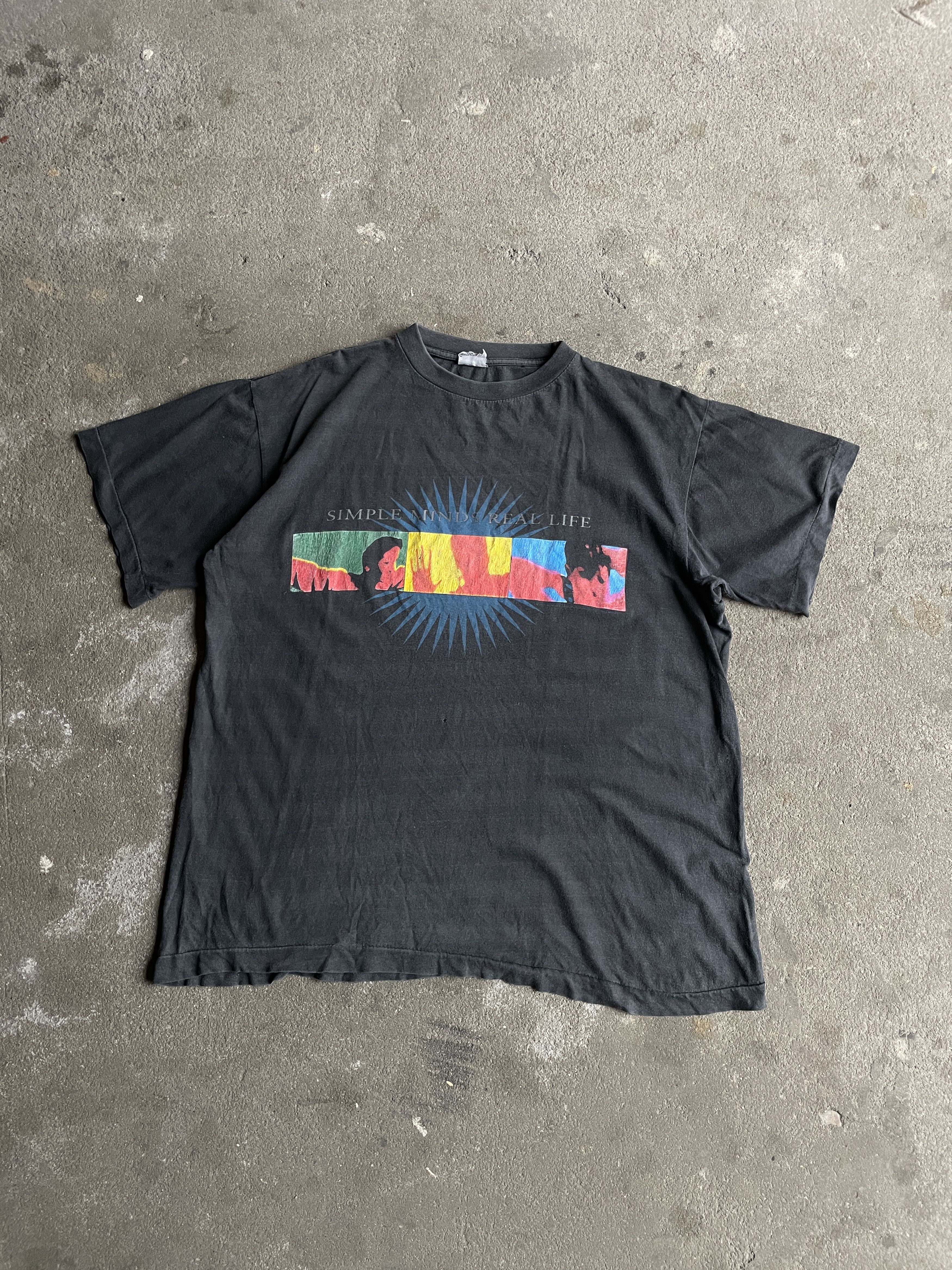 Band Tees × Vintage vintage simple minds real t shirt Size US M / EU 48-50 / 2 - 1 Thumbnail