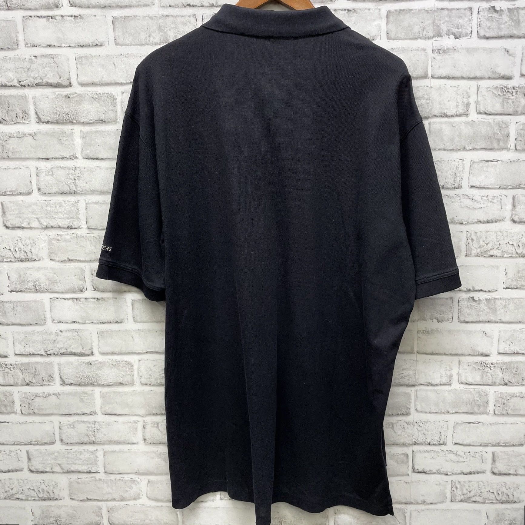 Vintage Masters Polo Mens XL Black 100% Cotton Two-Ply Mercerized Pima Masters Collection Shirt Size US XL / EU 56 / 4 - 5 Thumbnail