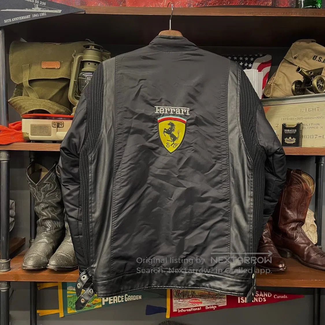Ferrari Ferrari Vintage F1 Puffer Jacket. Size US M / EU 48-50 / 2 - 3 Thumbnail