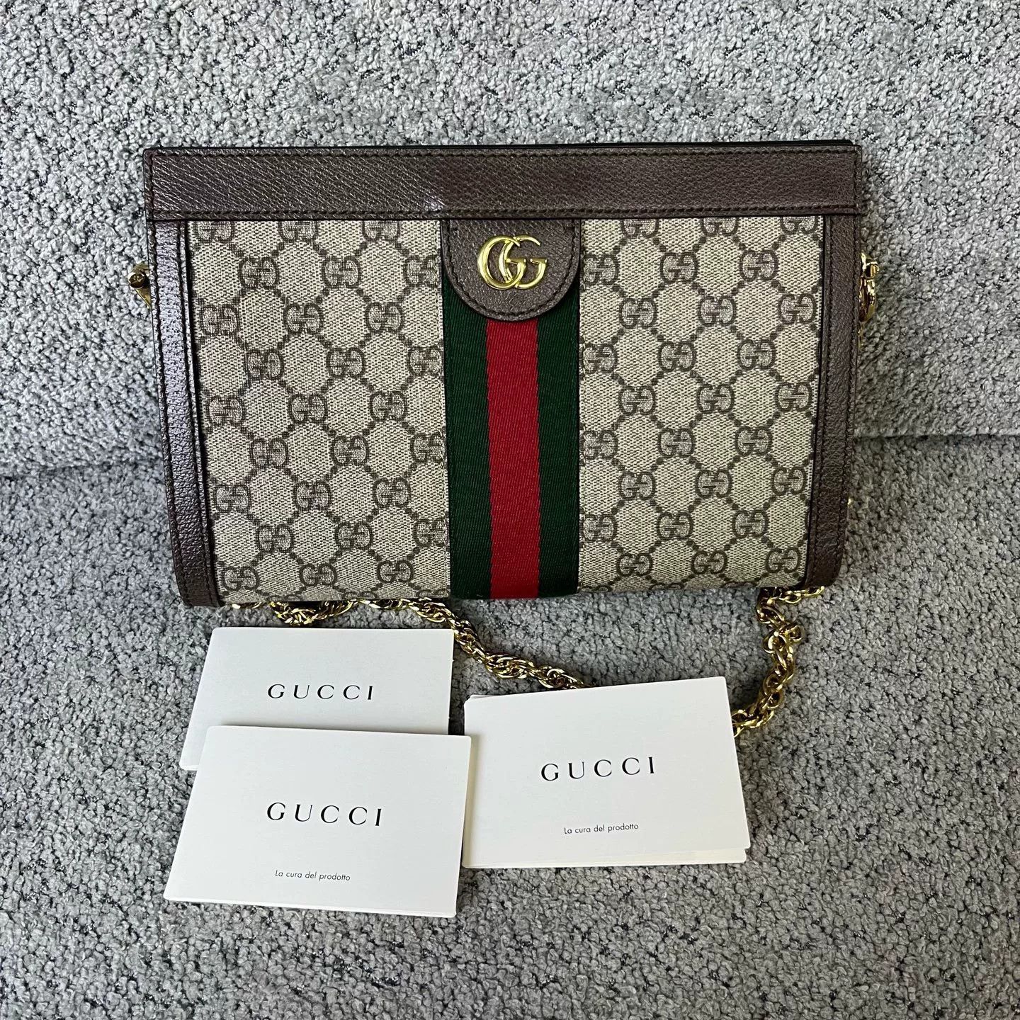 Gucci Gucci Retro Beige Shoulder Bag OS Women Size ONE SIZE - 1 Thumbnail