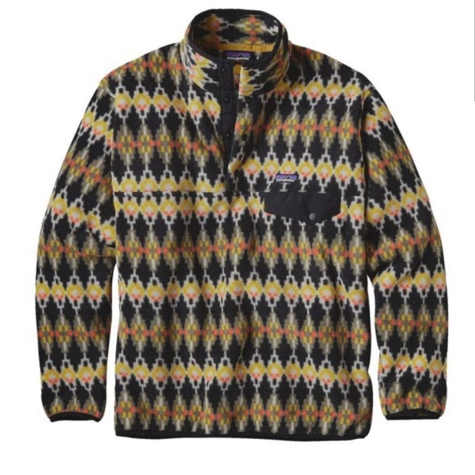 image of Patagonia Synchilla Snap-T Pullover in Yellow, Men's (Size 2XL)