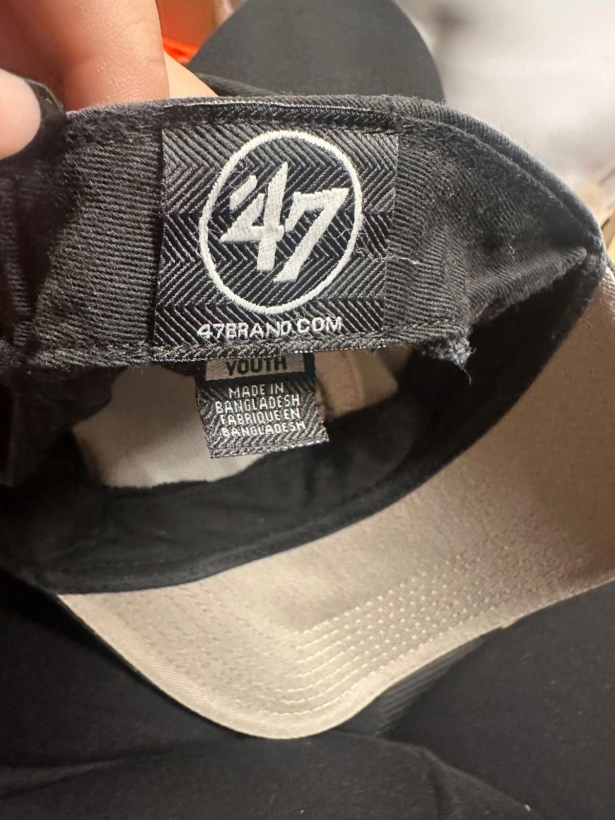 47 Black Oakland Raiders Cap by 47 Brand Size ONE SIZE - 4 Thumbnail