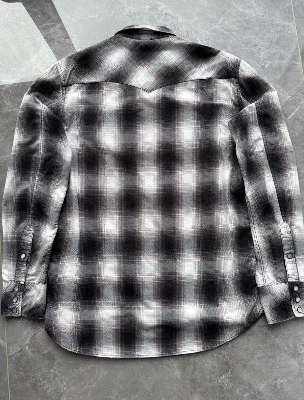 Number (N)ine Number Nine 07aw plaid phantom shirt Size US M / EU 48-50 / 2 - 5 Thumbnail
