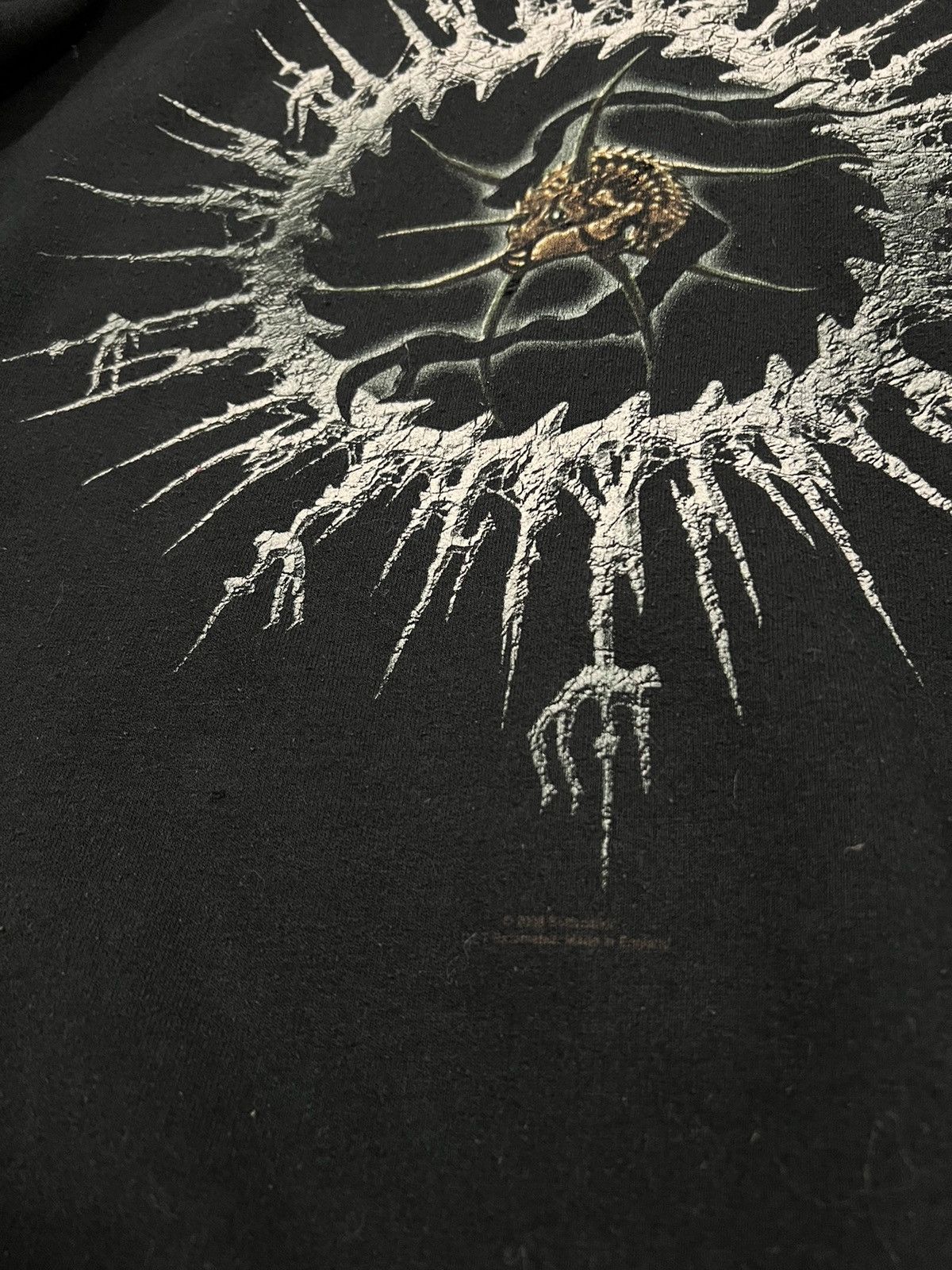 Band Tees Vintage Y2k SUFFOCATION 2008 Death Metal Zip Hoodie 00’s Size US L / EU 52-54 / 3 - 11 Thumbnail