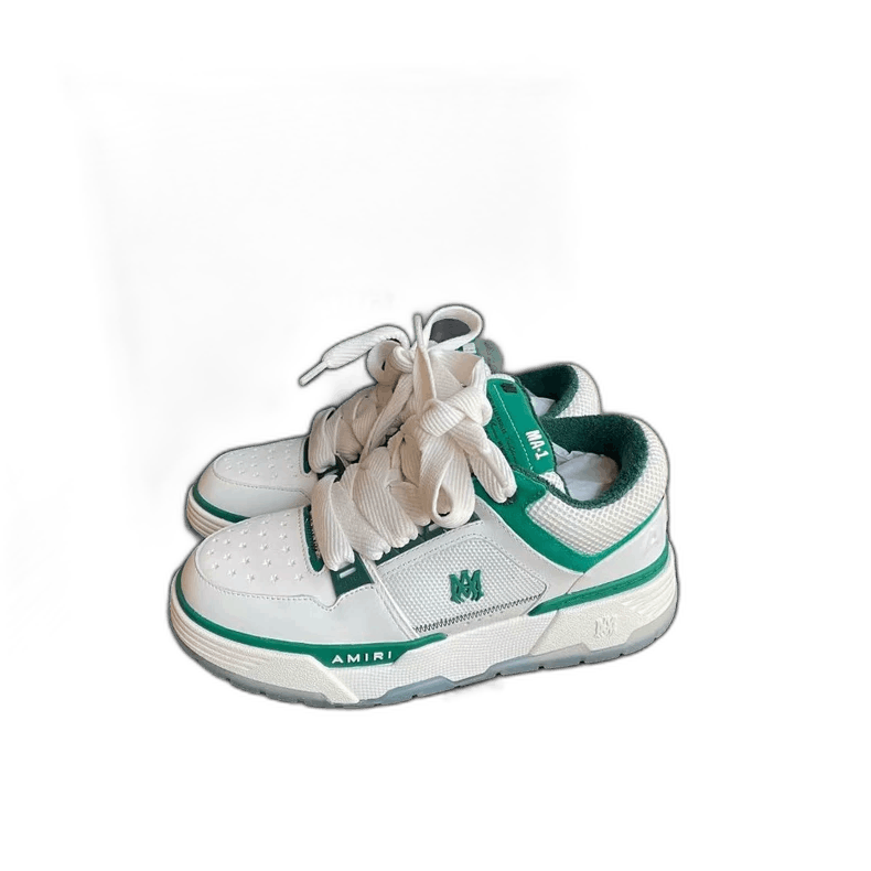Amiri AMIRI MA-1 Low Top White Green Sneakers-yf Size US 6.5 / EU 39-40 - 1 Thumbnail