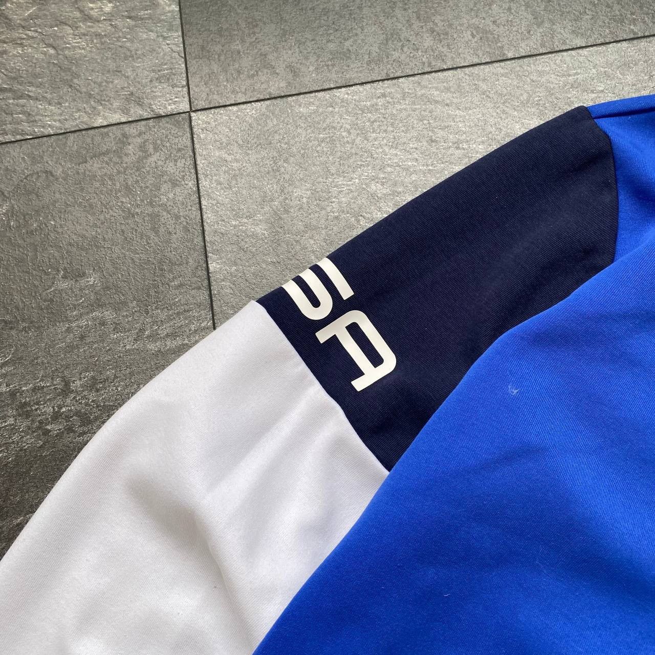 Polo Ralph Lauren × Vintage Vintage polo Ralph Lauren hoodie big USA flag logo Size US L / EU 52-54 / 3 - 4 Thumbnail
