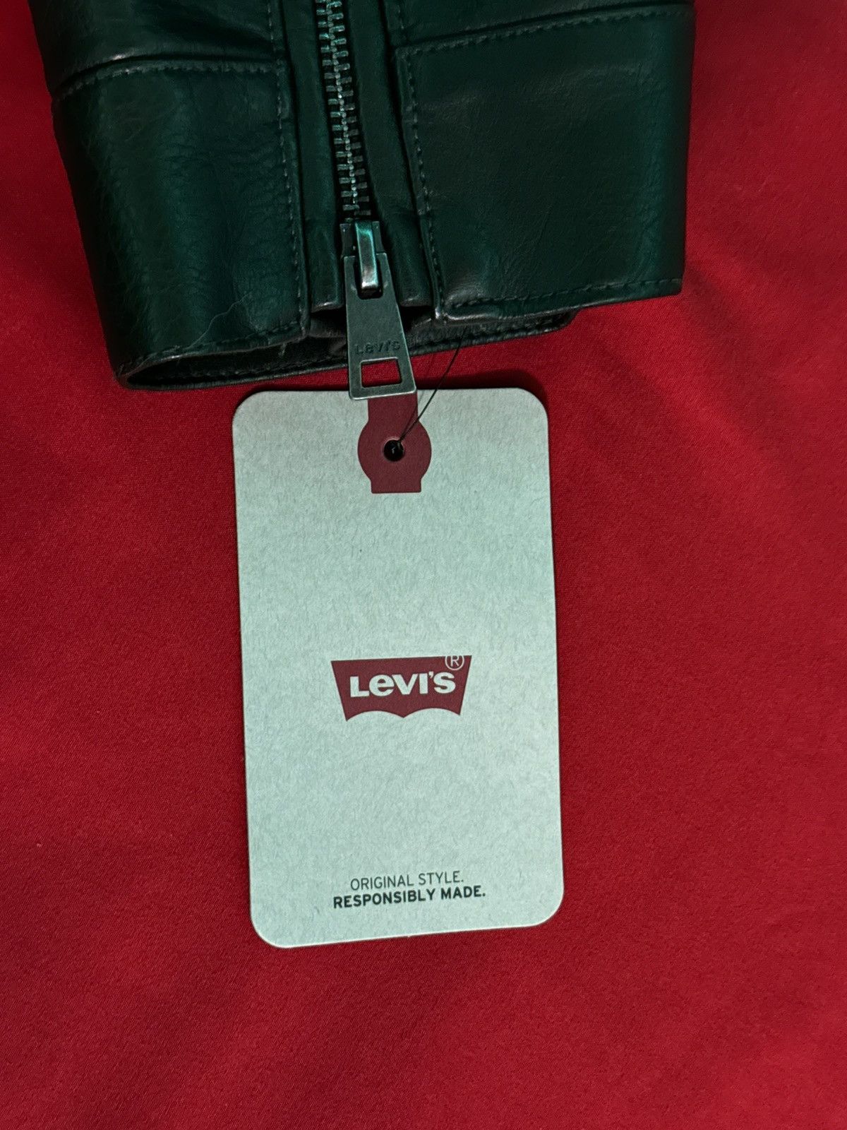 Levi's Levi’s Women’s Leather Jacket L Size L / US 10 / IT 46 - 9 Thumbnail