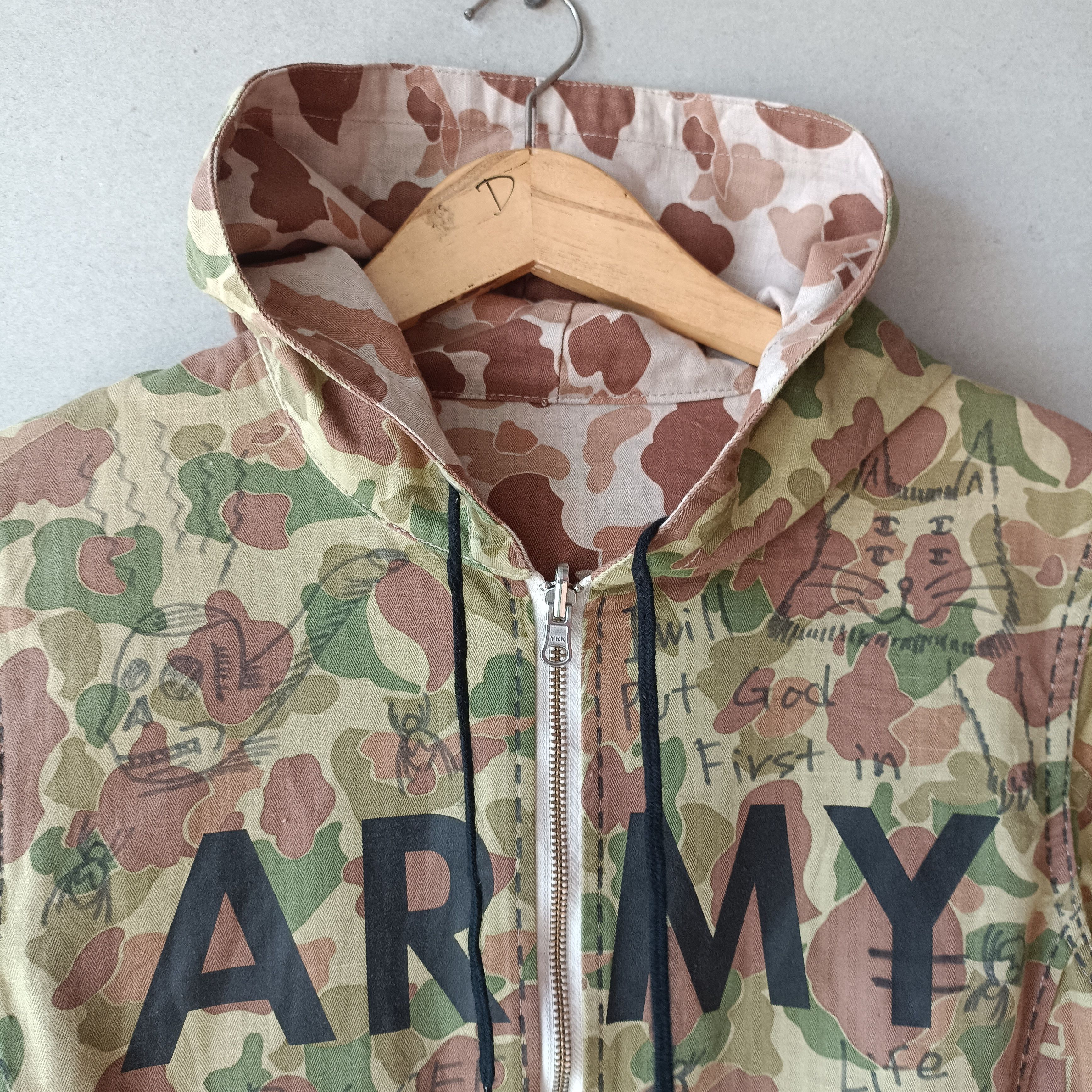 Japanese Brand Armed Japan Duck Hunter Camouflag Reversible Jacket Size US S / EU 44-46 / 1 - 5 Thumbnail