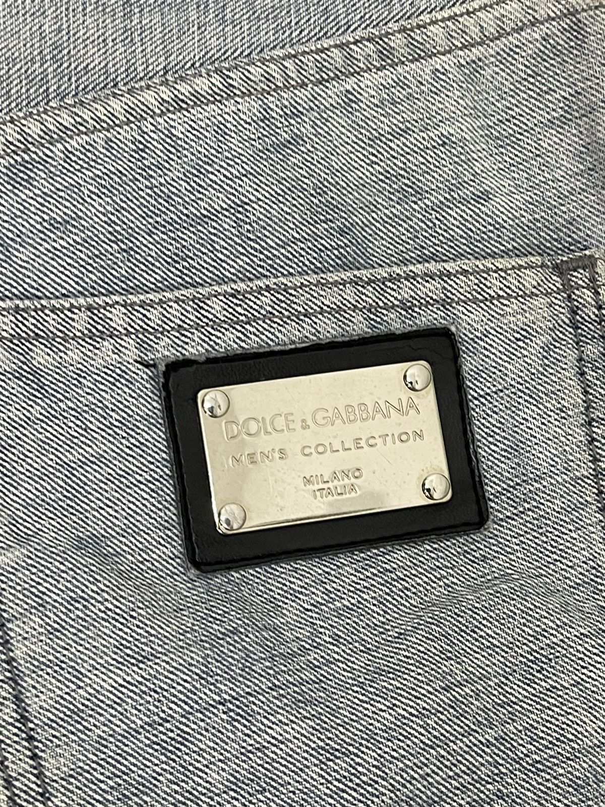 Dolce & Gabbana Reverse Denim Dolce & Gabbana Slim Jeans Low Rise 8🟦9 Size US 32 / EU 48 - 16 Thumbnail
