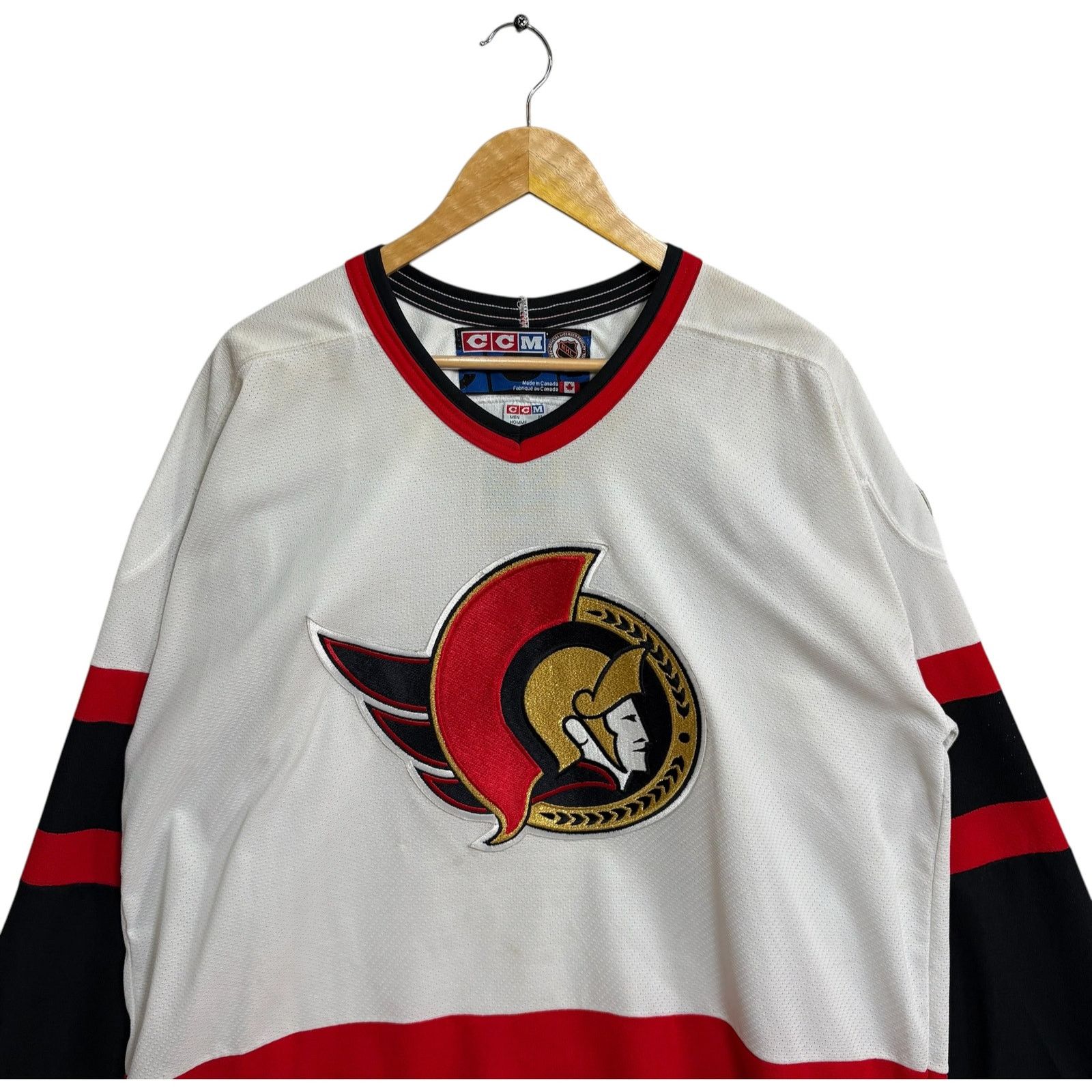 Ccm Vintage CCM Ottawa Senators Team Logo NHL Jersey XL Size US XL / EU 56 / 4 - 2 Thumbnail
