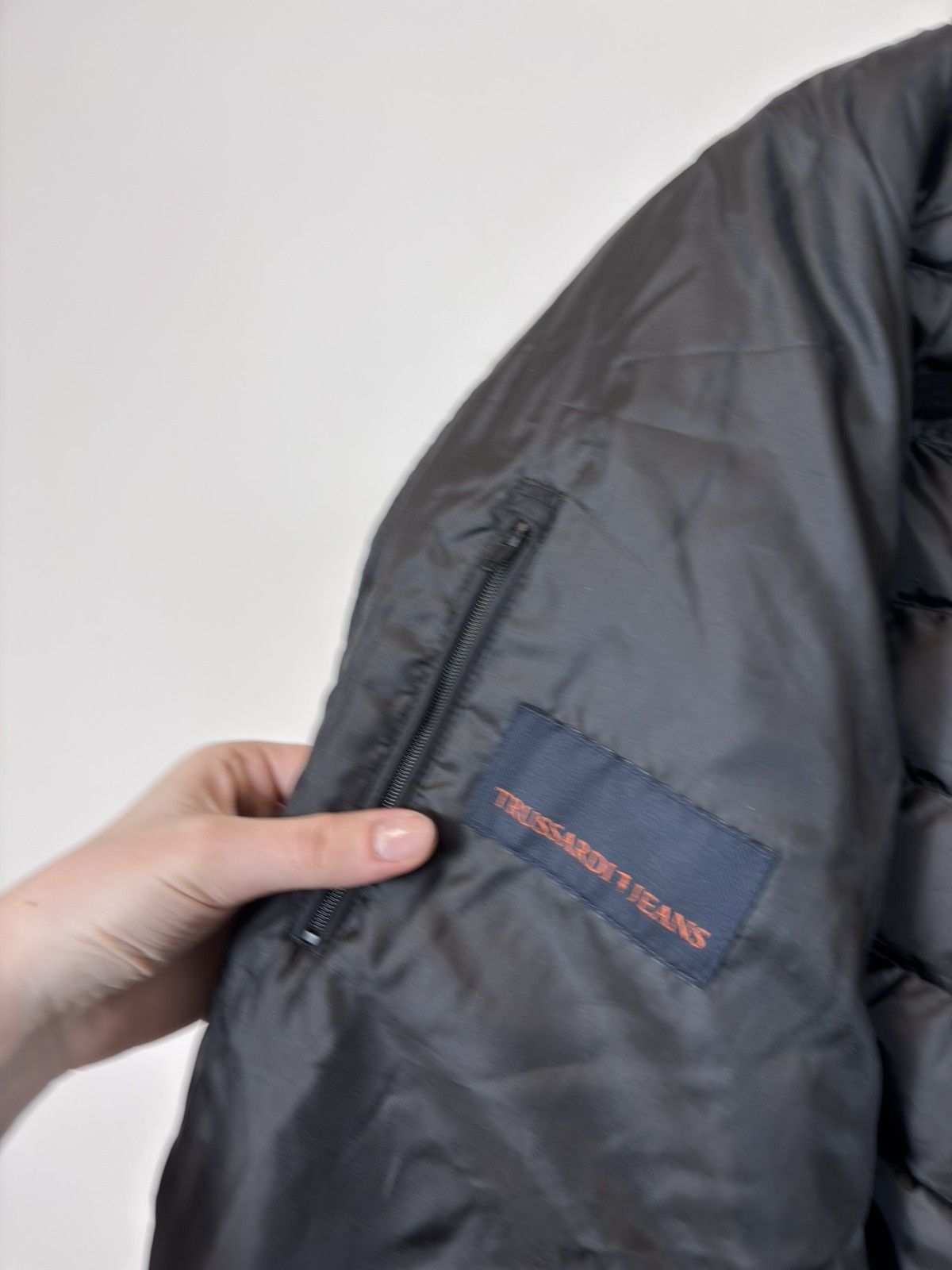 Trussardi Trussardi Jeans NWT Men’s Black Italian Luxury Bomber Jacket Size US M / EU 48-50 / 2 - 14 Thumbnail