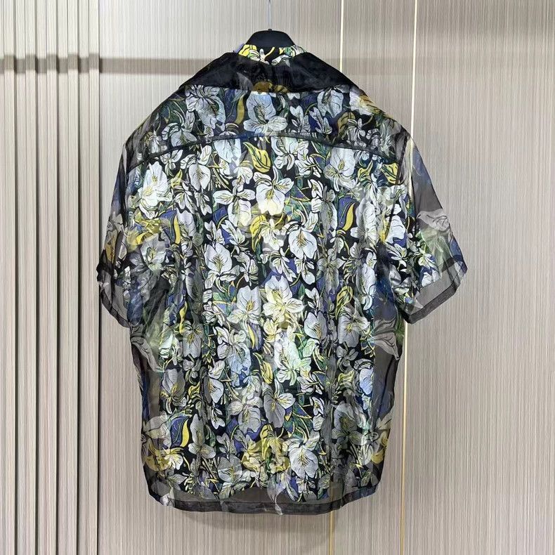 Louis Vuitton Louis Vuitton Floral Sheer Layered Shirt-2506 Size US S / EU 44-46 / 1 - 2 Thumbnail