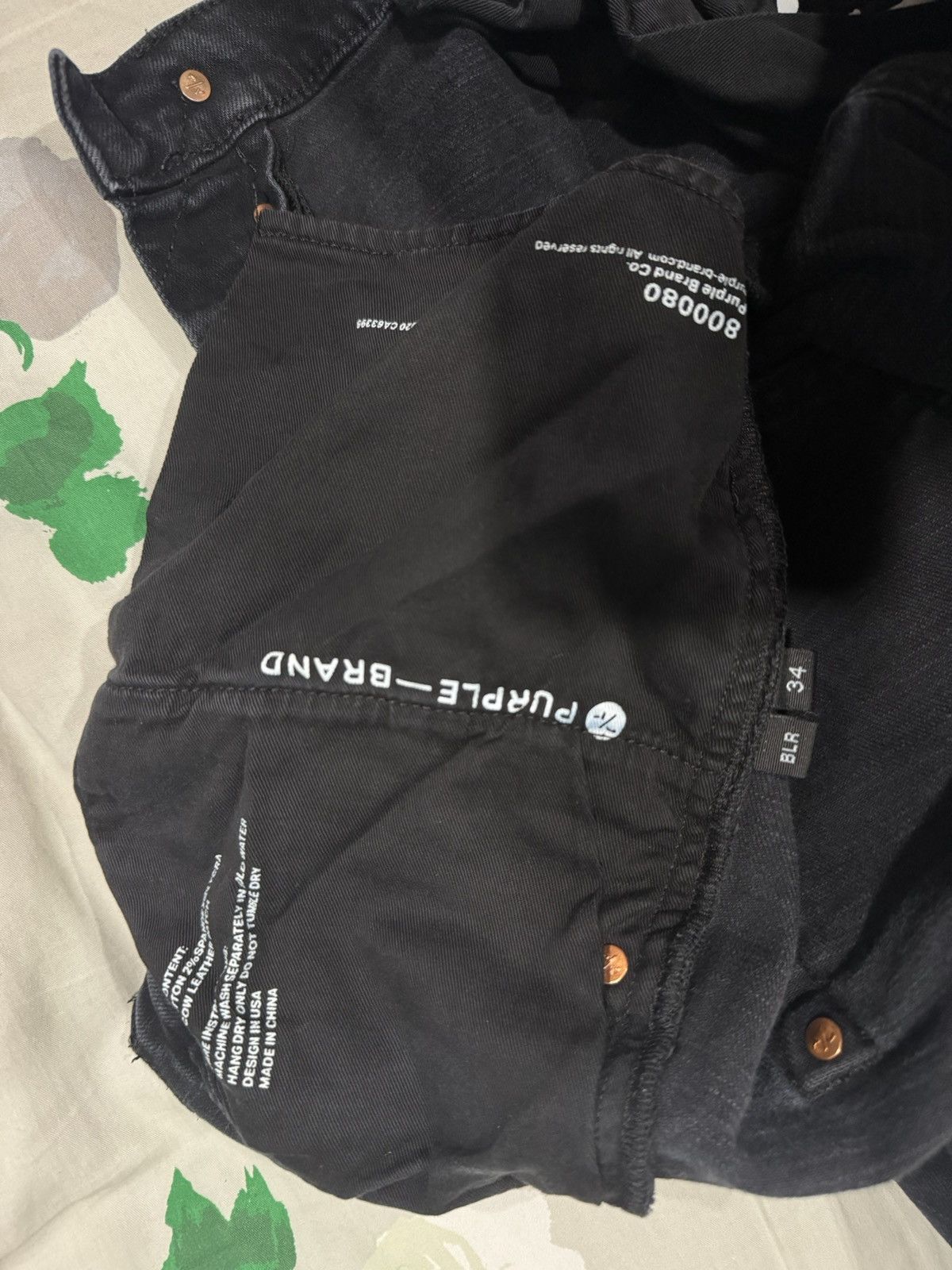 Purple Brand Purple brand jeans P001 Size US 34 / EU 50 - 4 Thumbnail