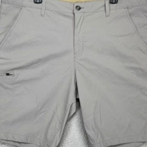 Eddie Bauer Eddie Bauer Mens 40 Grey Nylon Blend Hiking Stretch Outdoor Shorts Size US 40 / EU 56 - 2 Thumbnail