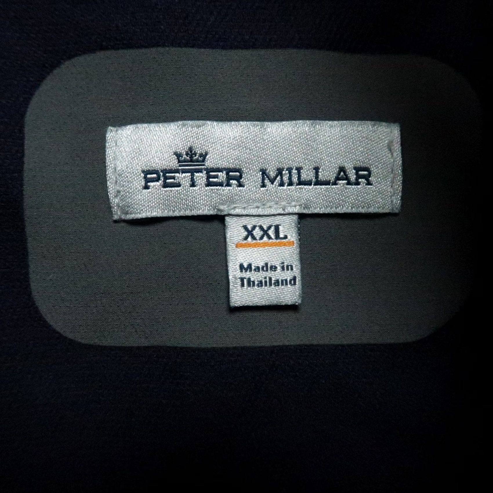 Peter Millar Peter Millar Vest Mens XXL Blue Performance Full Zip Pockets Stretch Golf Size US XXL / EU 58 / 5 - 4 Thumbnail