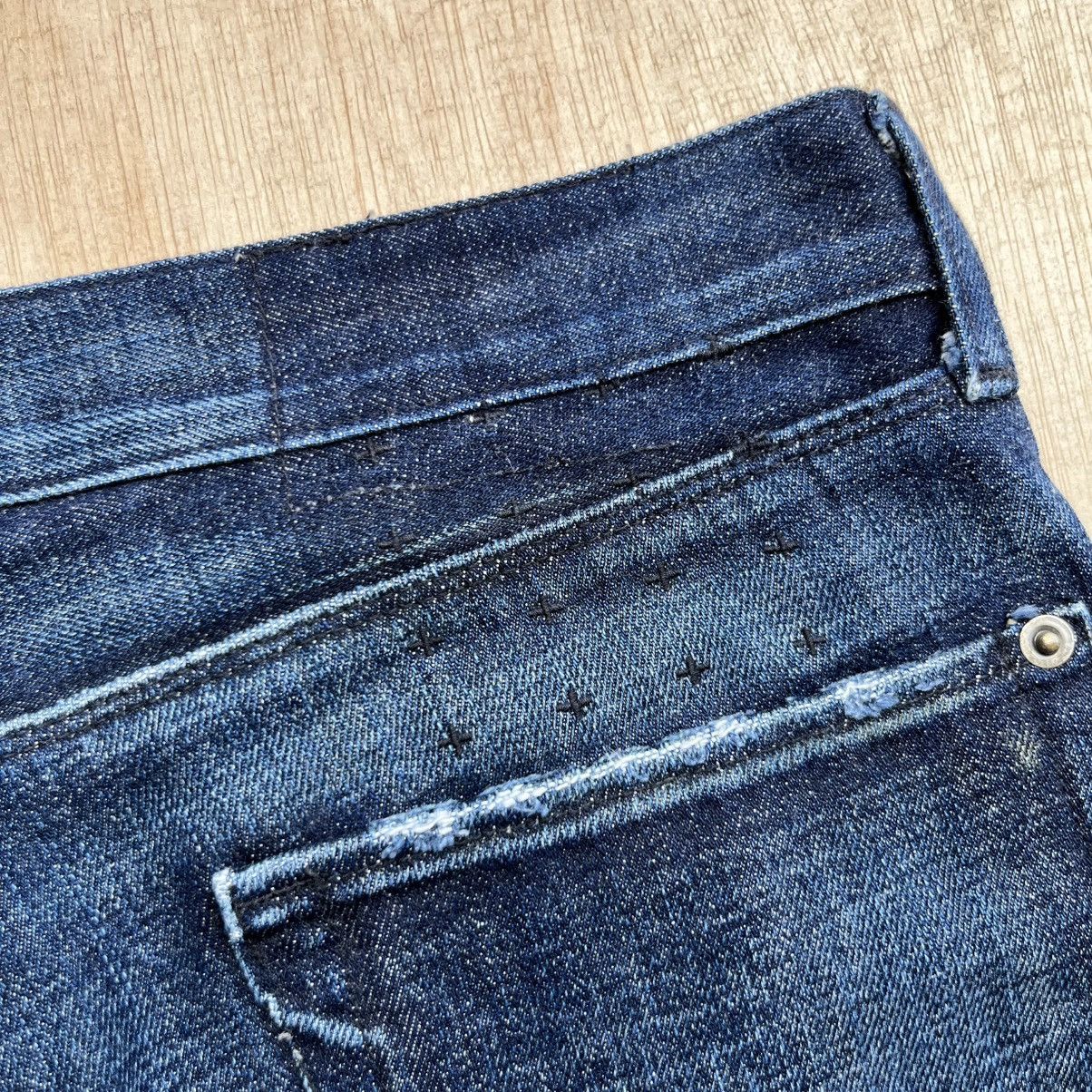 Ksubi KSUBI STIPPY DEE DEE SELVEDGE DISTRESSES DENIM Size US 32 / EU 48 - 7 Thumbnail