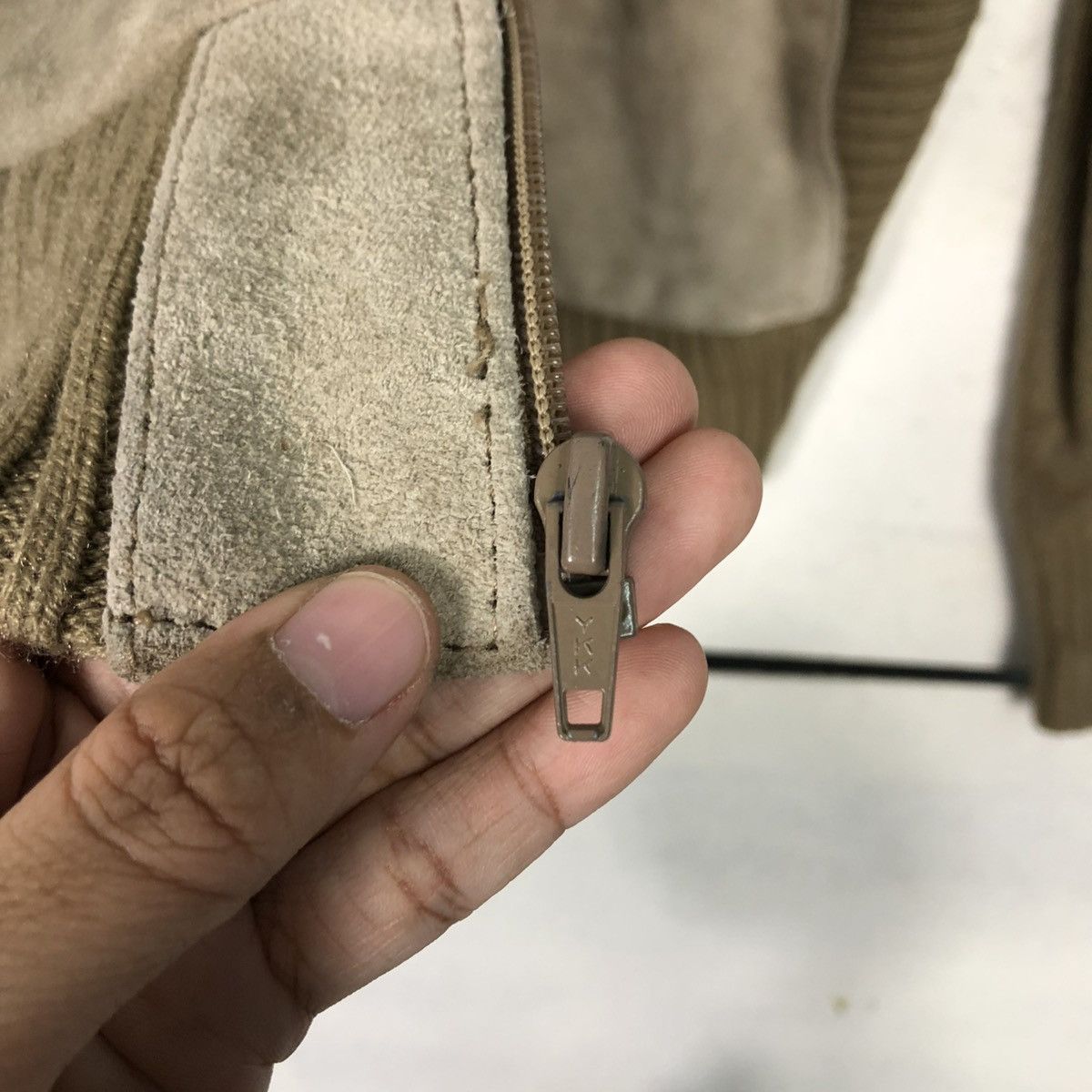 Japanese Brand 🔥VINTAGE LEATHER JACKET BIKER LANDMARK ISSEY MIYAKE Size US L / EU 52-54 / 3 - 18 Thumbnail