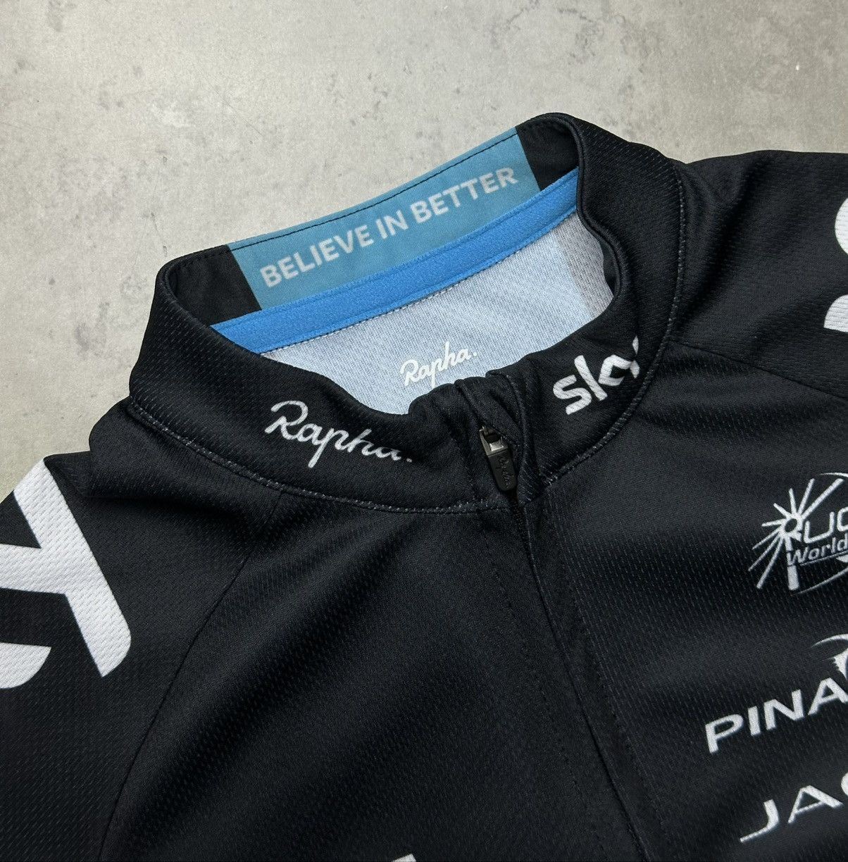 Rapha Rapha Team Sky Cycling Jersey Women XS Short Sleeve Black Size XS / US 0-2 / IT 36-38 - 6 Thumbnail