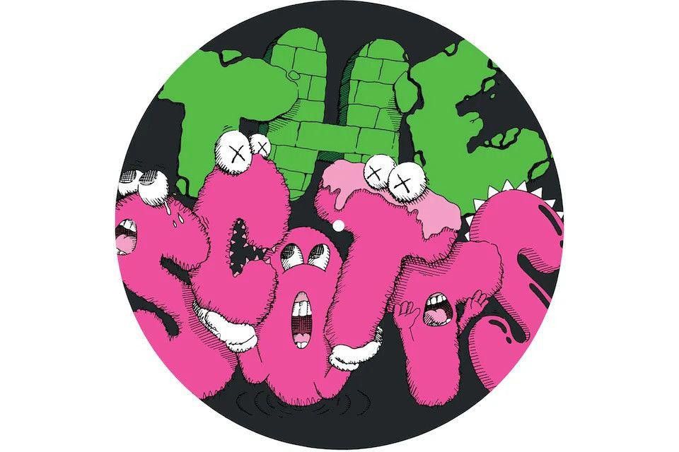 Travis Scott Travis Scott x KAWS The Scotts Picture Disk Set Size ONE SIZE - 3 Thumbnail