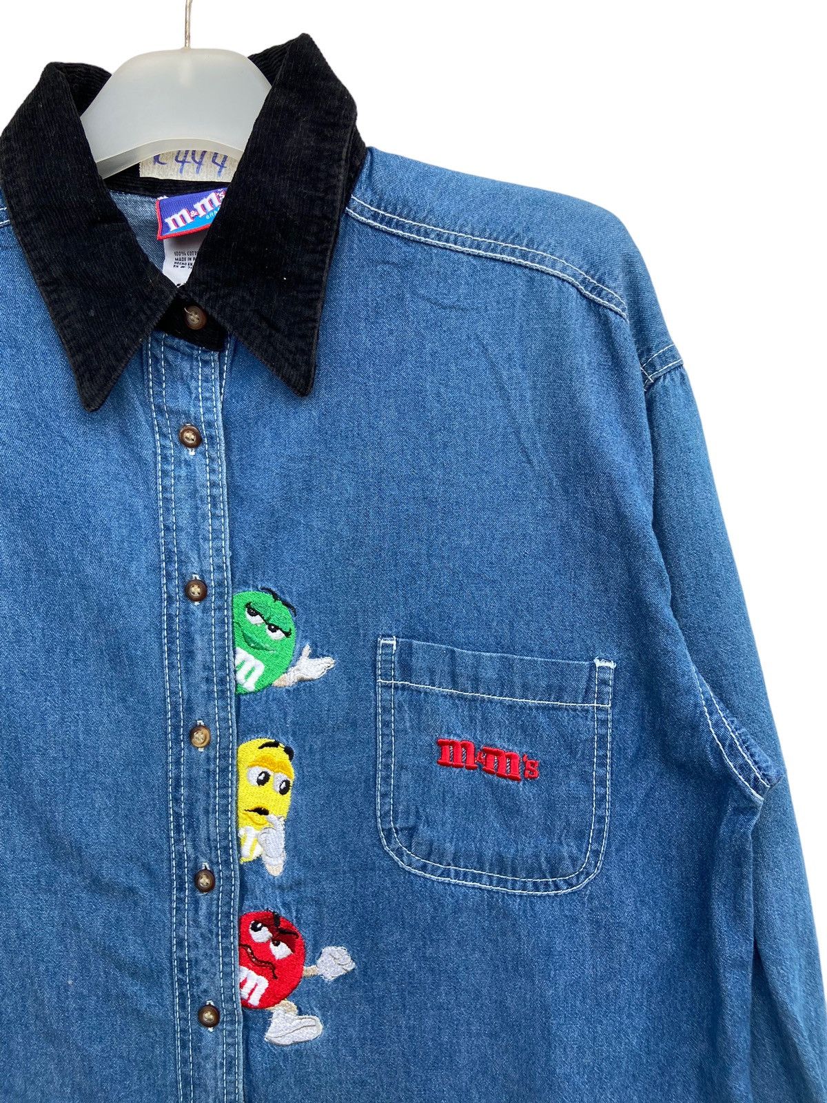 Japanese Brand Vintage M&M Denim Shirt Size US M / EU 48-50 / 2 - 3 Thumbnail