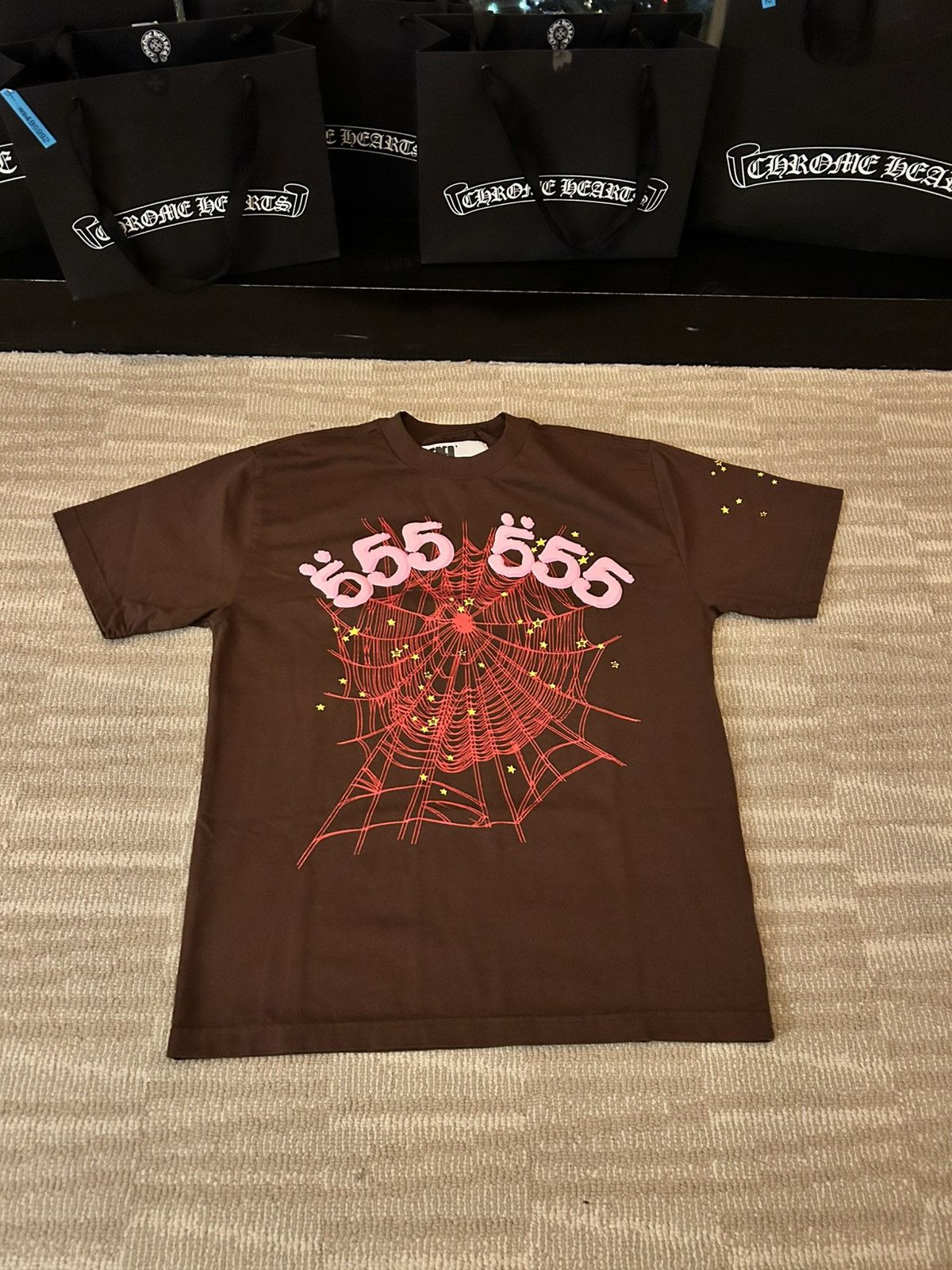 Spider × Travis Scott Sp5der Travis Scott ComplexCon Brown