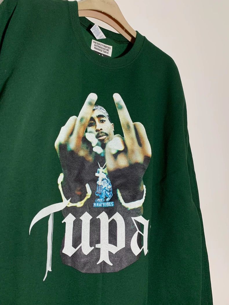 Wacko Maria WACKO MARIA Sweatshirt Heaven Tokyo collaboration 2PAC Size US L / EU 52-54 / 3 - 5 Thumbnail