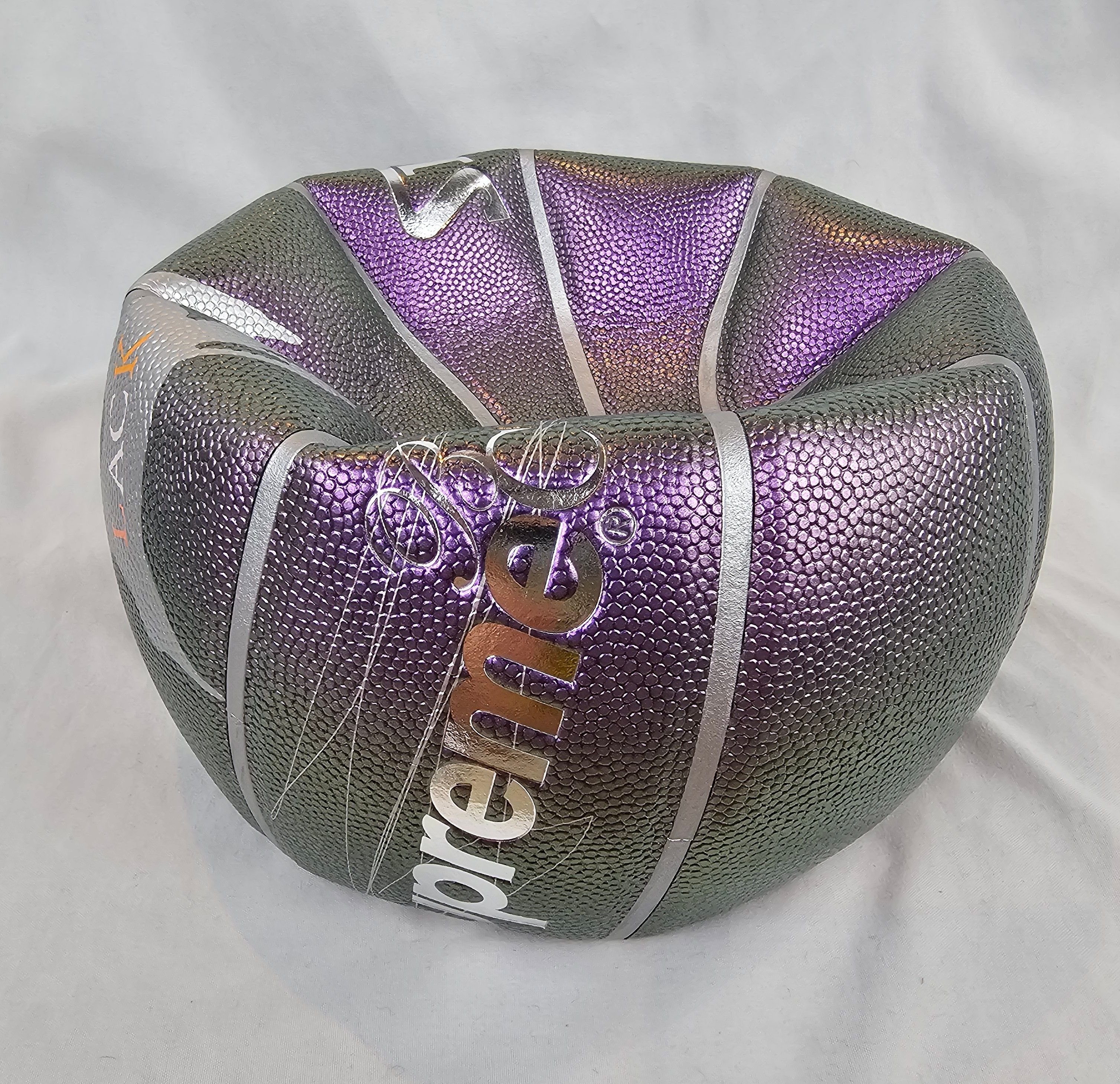 image of Bernadette Corporation Spalding Basketball Ss23 in Purple, Men's