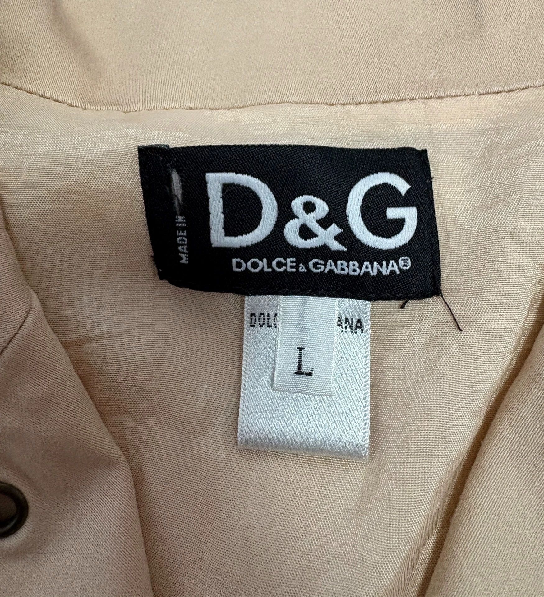 Dolce & Gabbana DG Vintage Rivet Cutout Jackets Size L / US 10 / IT 46 - 5 Thumbnail